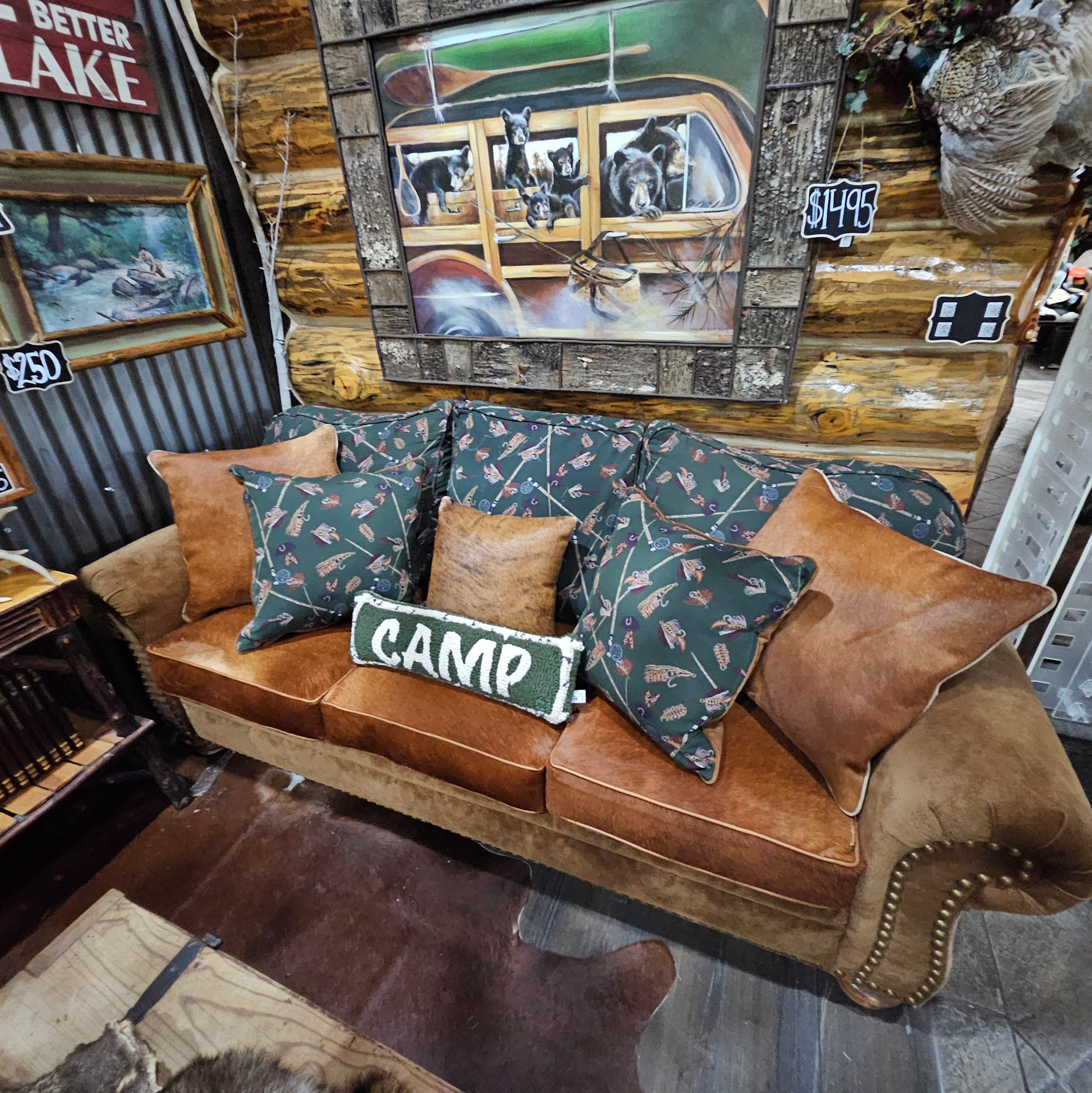 Stunning Couch with Interchangeable Cushion Designs