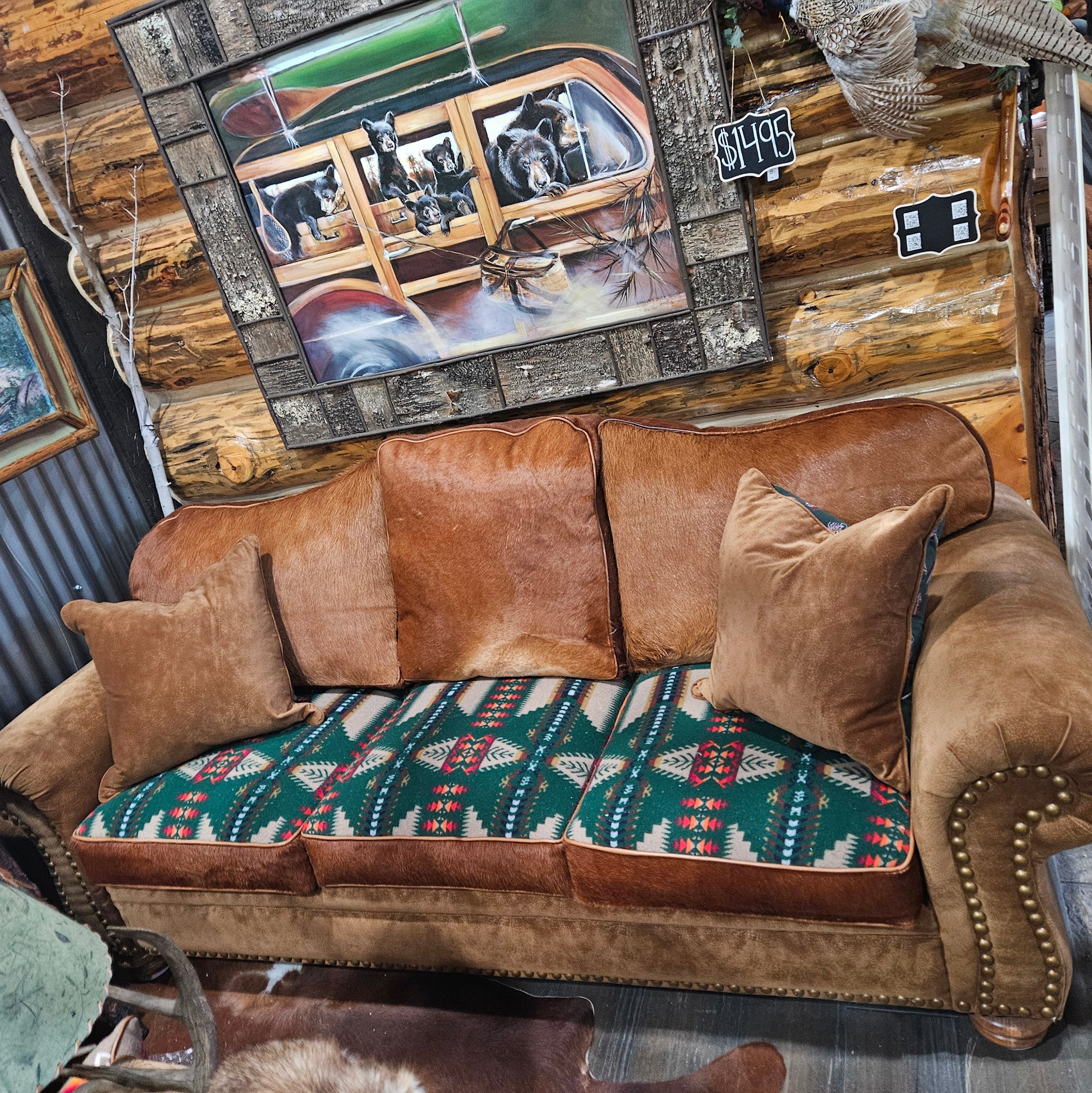 Stunning Couch with Interchangeable Cushion Designs