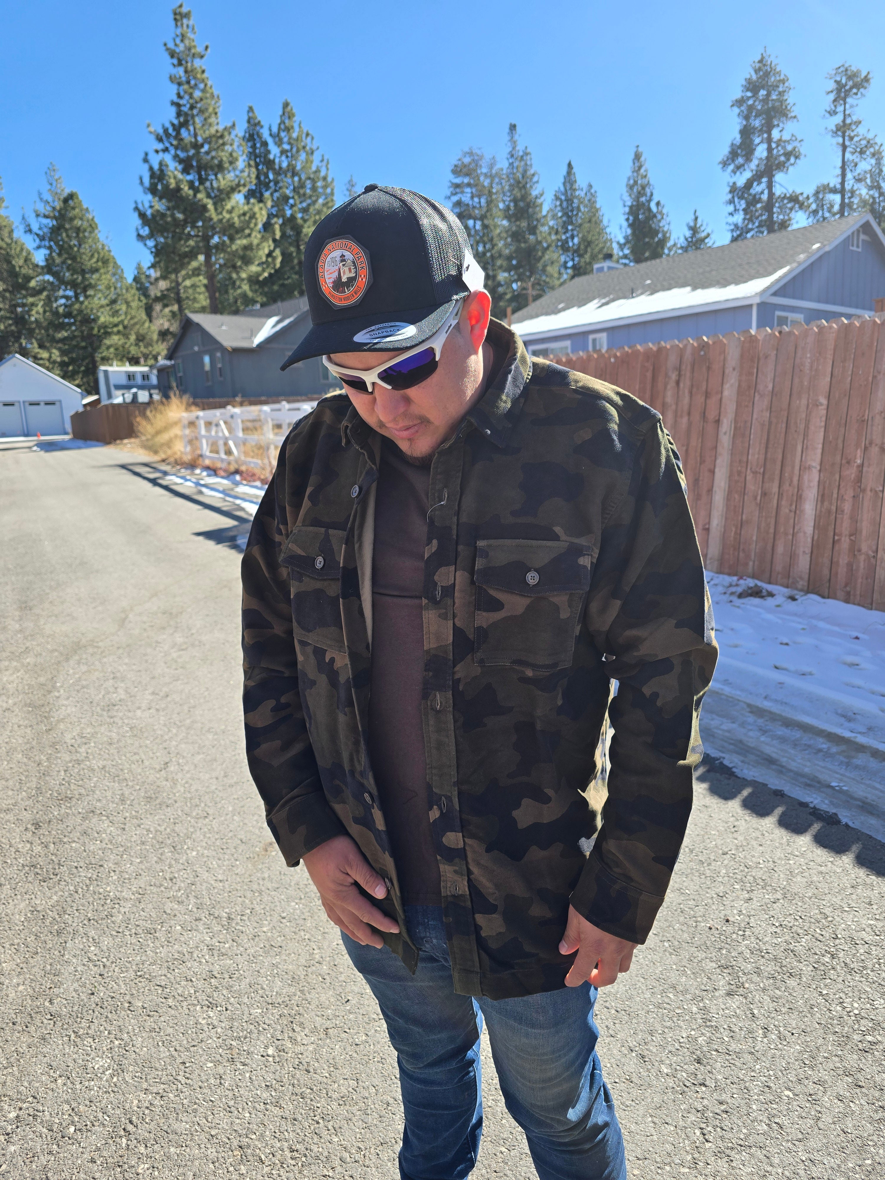 Brooks Brothers Camouflage Cotton Button Up