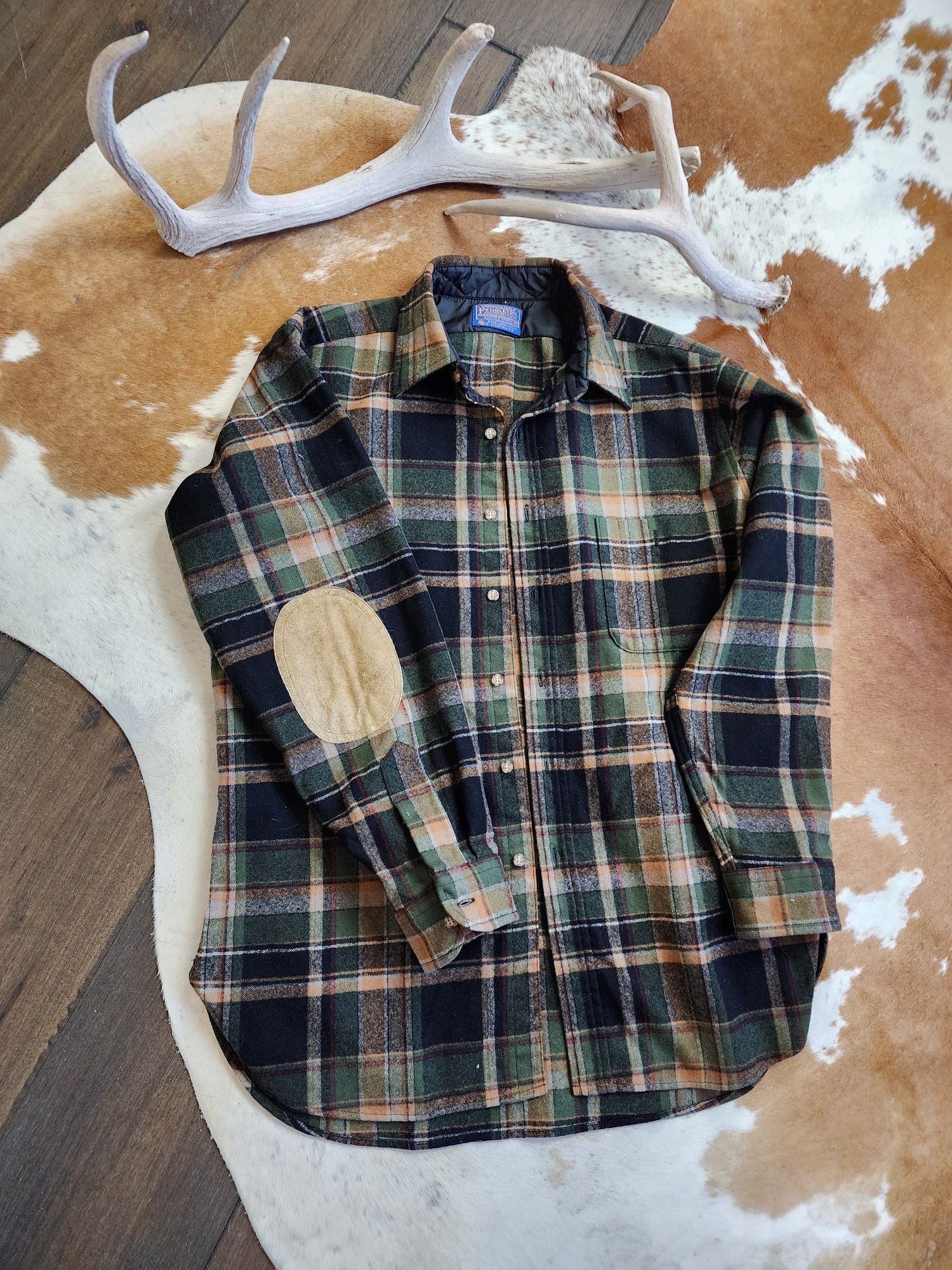 Vintage 80s Pendleton Virgin Wool Flannel Jacket