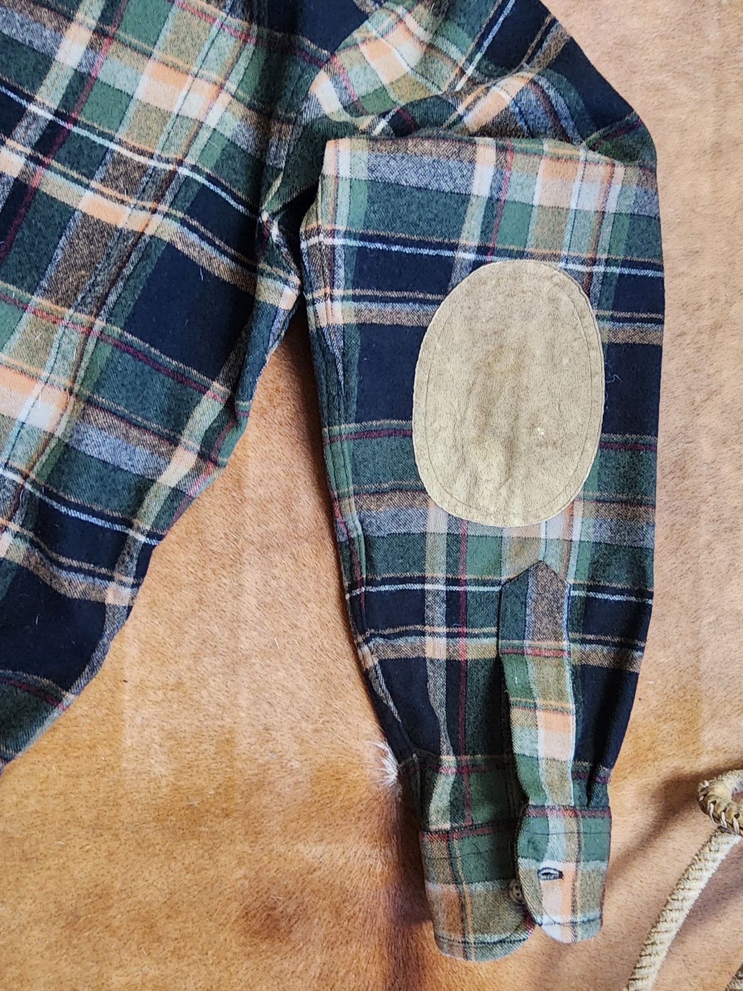 Vintage 80s Pendleton Virgin Wool Flannel Jacket