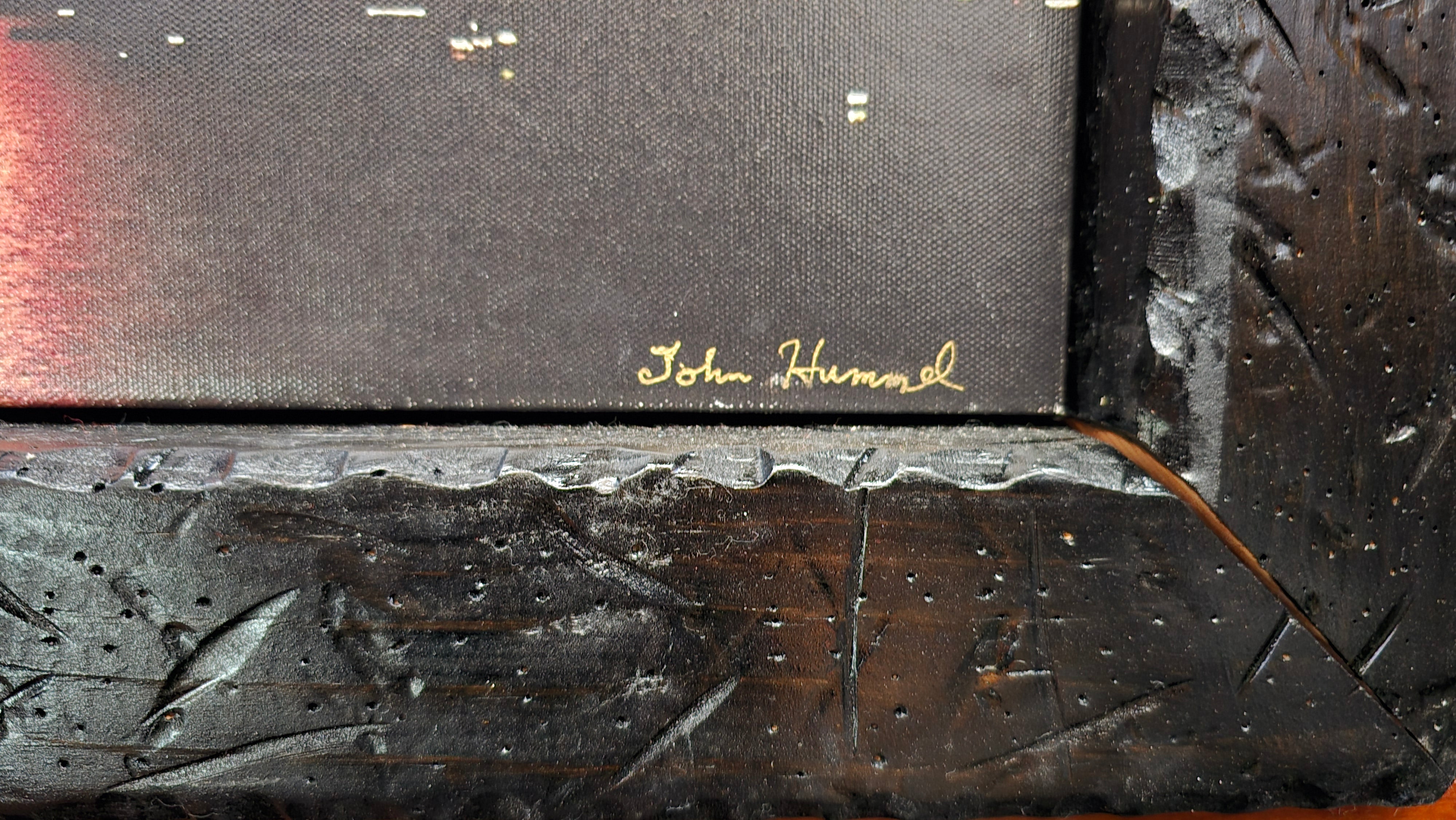 John Hummel Fireworks Canvas Print