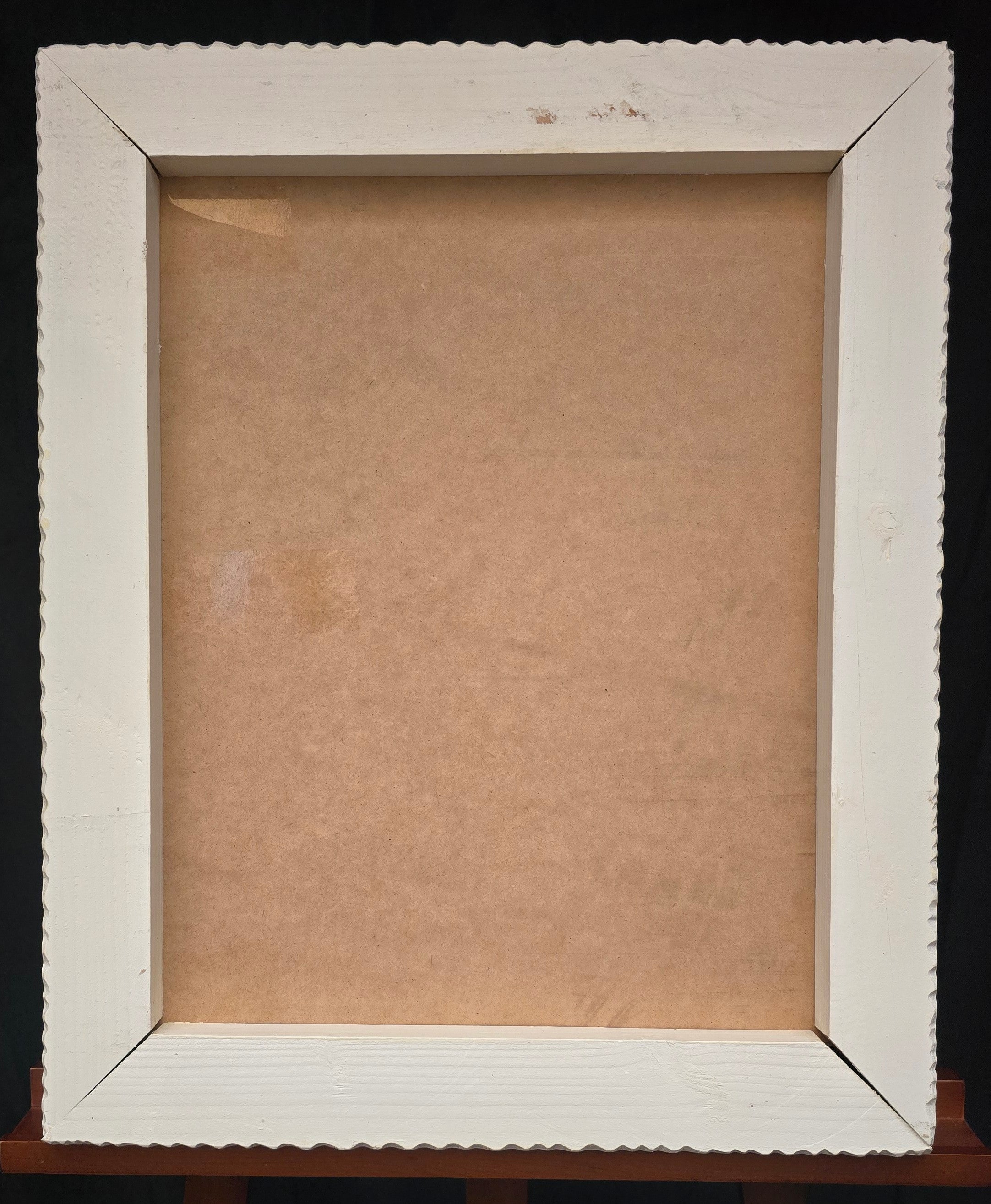 Beautifully Custom Made Frame canvas transfer featuring  a Majestic Horse frolicking off through the Snow Covered Landscape