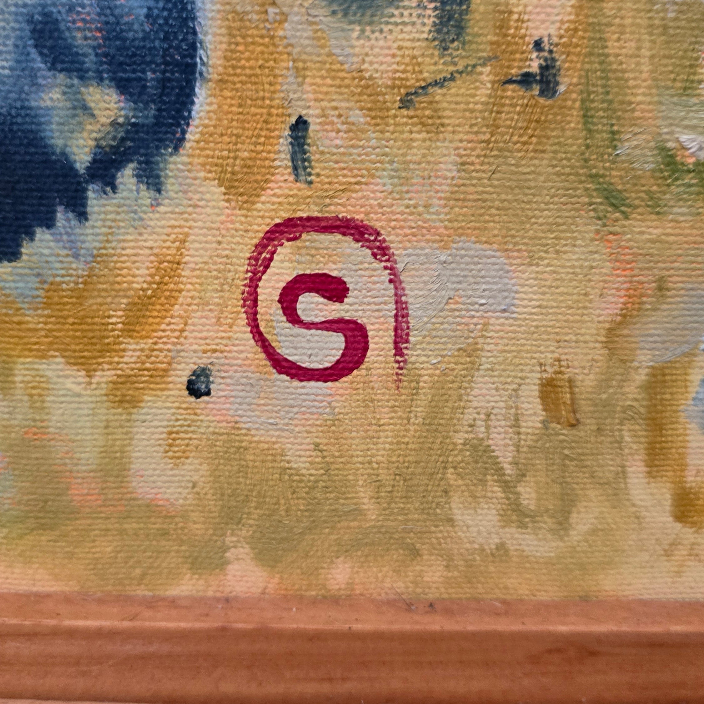 Original Painting by Diane Stegman "Old Cabin in Papoose Bay Big Bear Lake Ca"