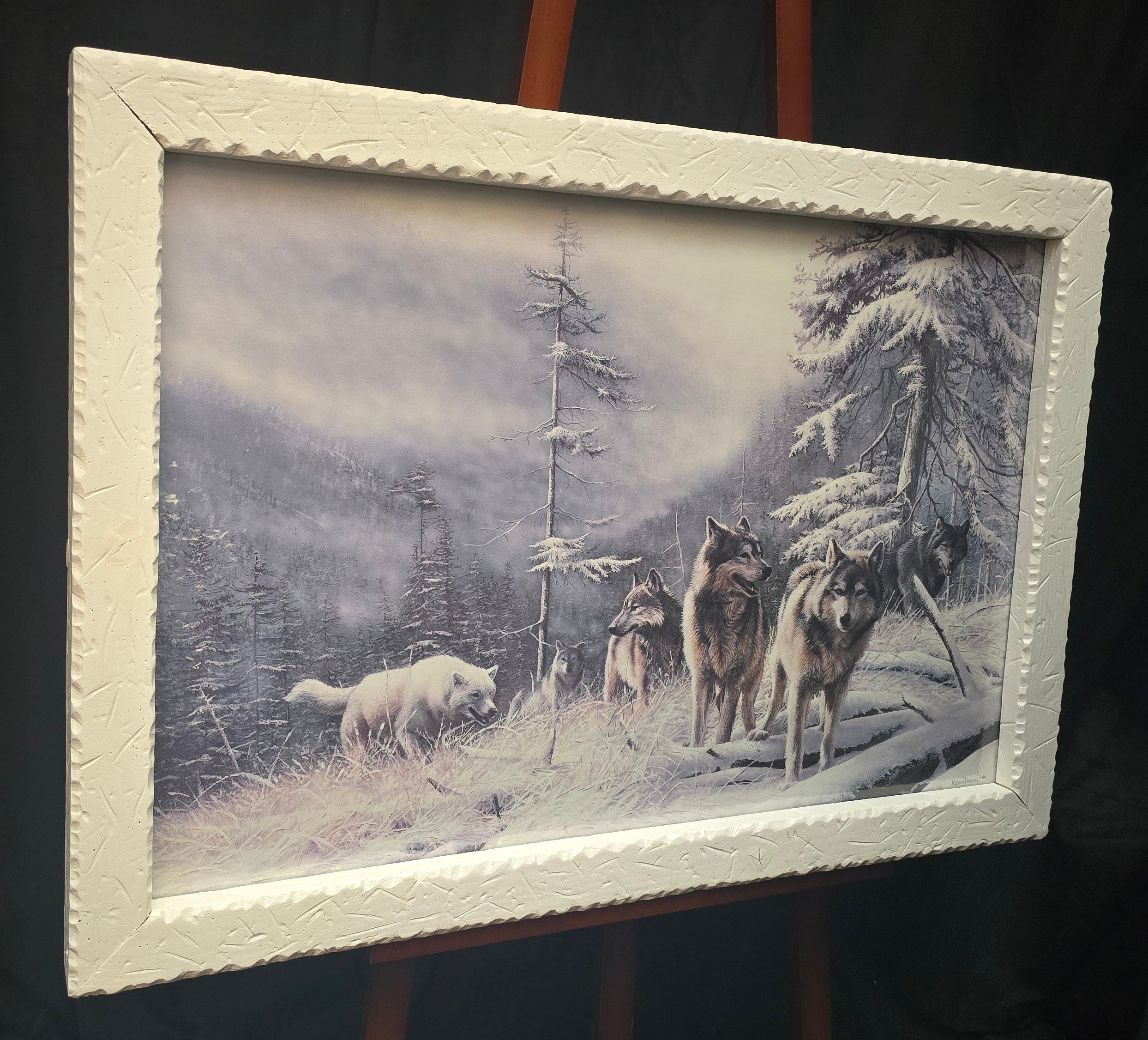 A Pack of Majestic Wolves Created By Kevin Daniel