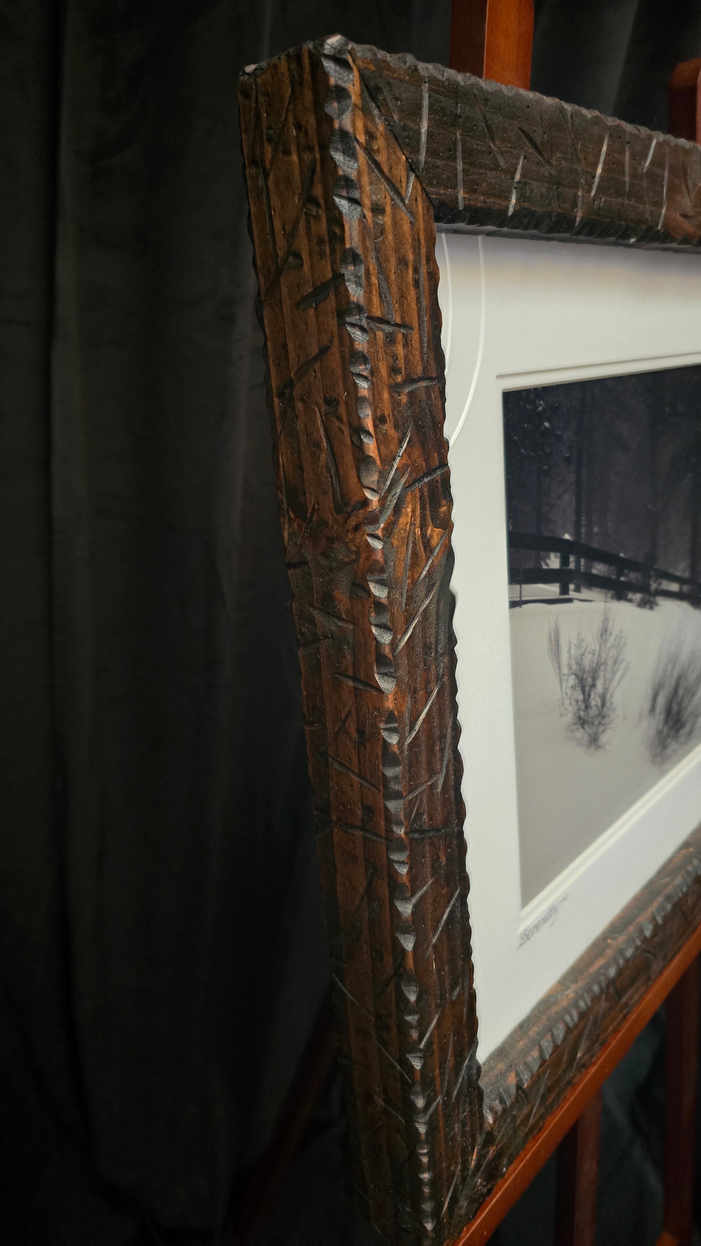 Black & White "Serenity" Photograph by John Charles Hummel in Running Springs 2002