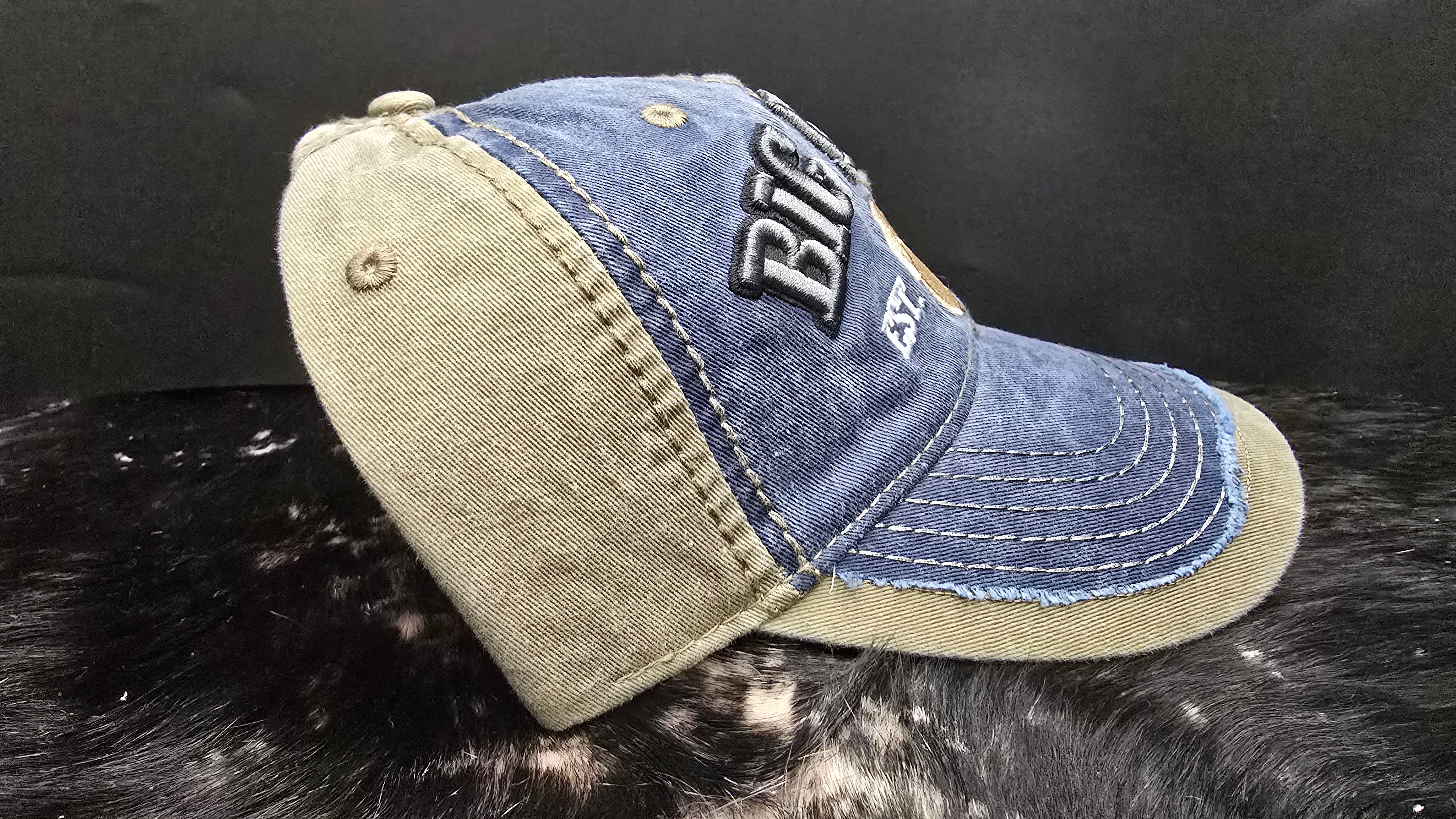 Big Bear California Two Tone Adjustable Velcro Souvenir Hat