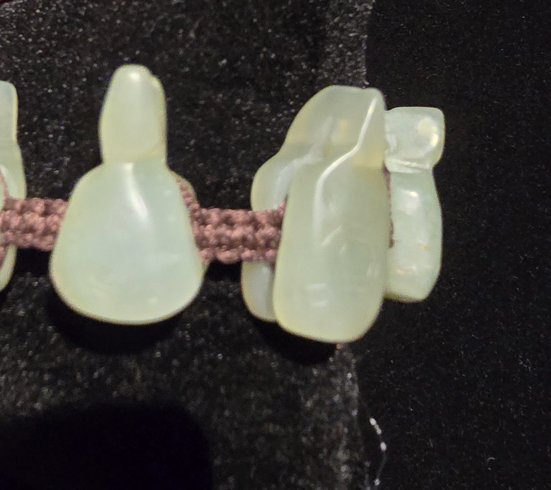 Natural Jade Turtle Charm Chinese Luck Bracelet