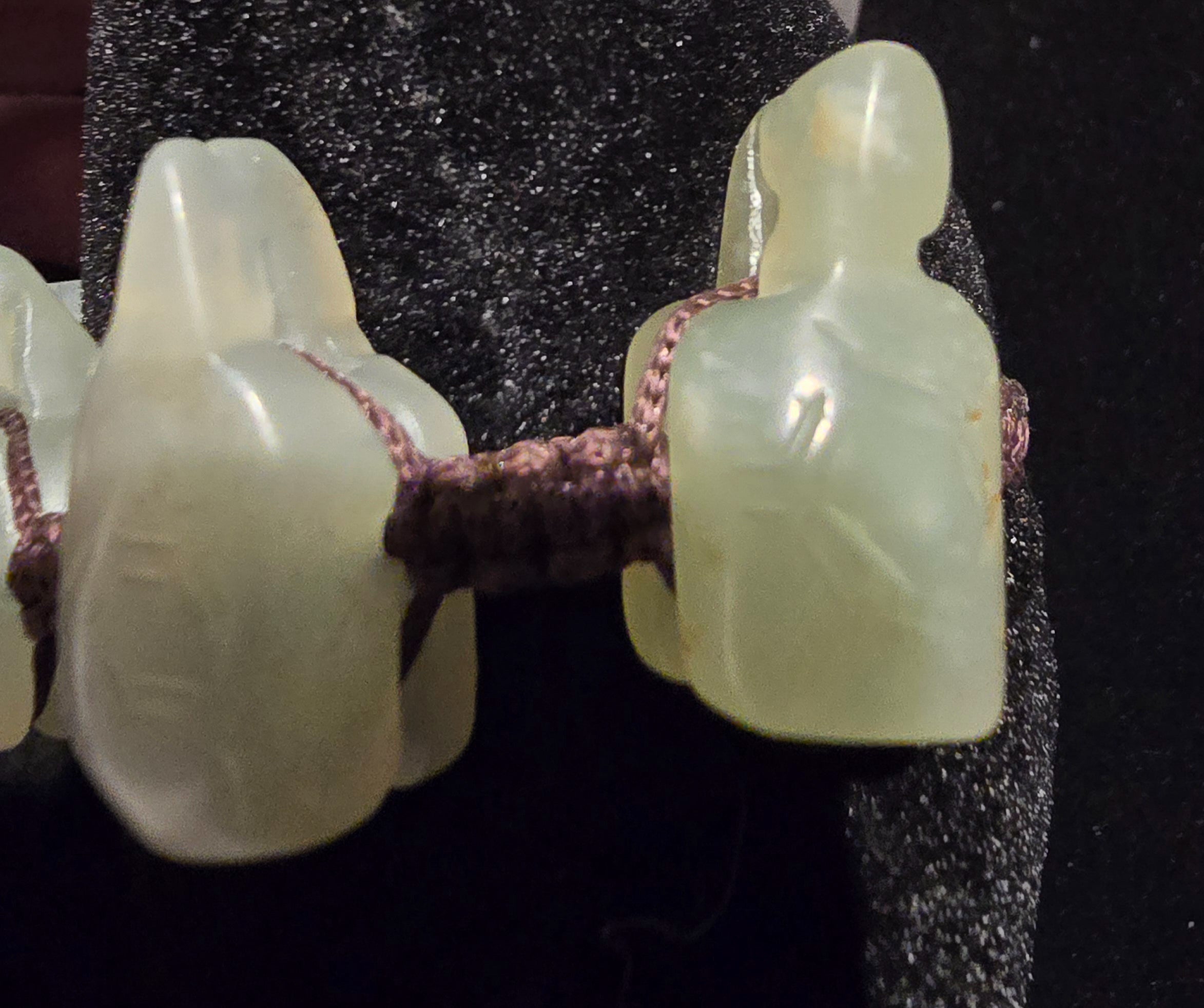 Natural Jade Turtle Charm Chinese Luck Bracelet