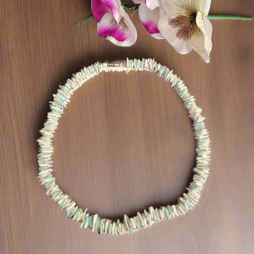 All-Natural Puka Seashell Choker