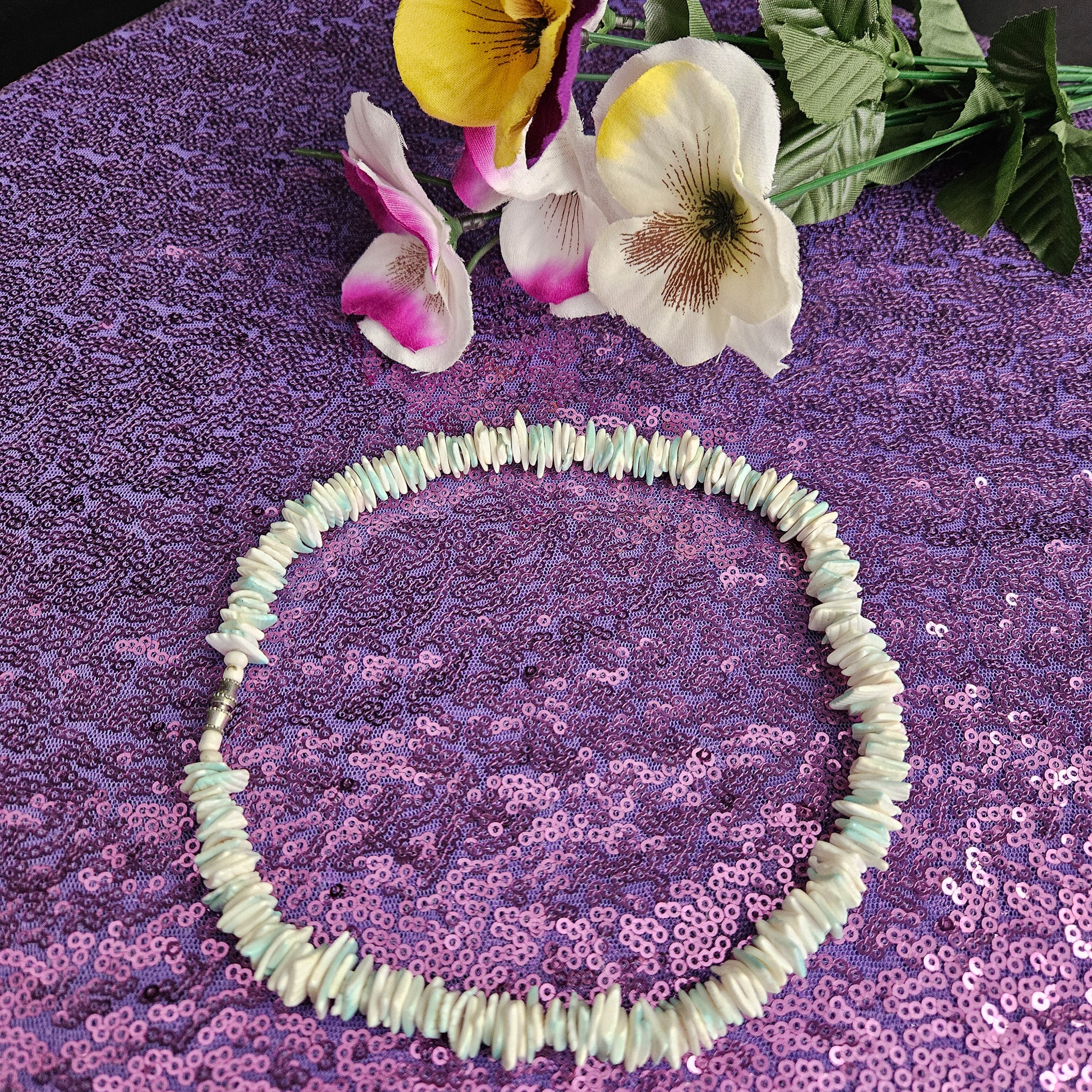 All-Natural Puka Seashell Choker