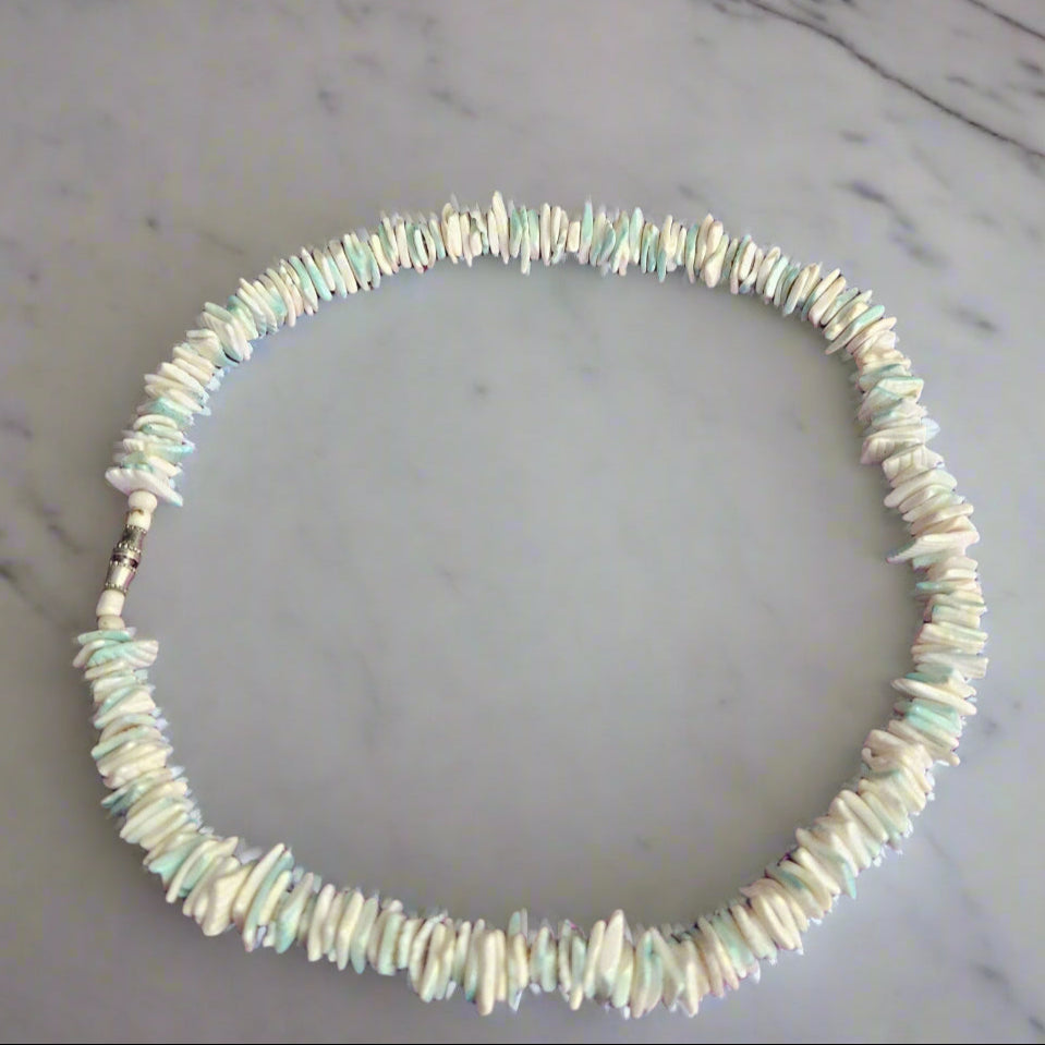 All-Natural Puka Seashell Choker
