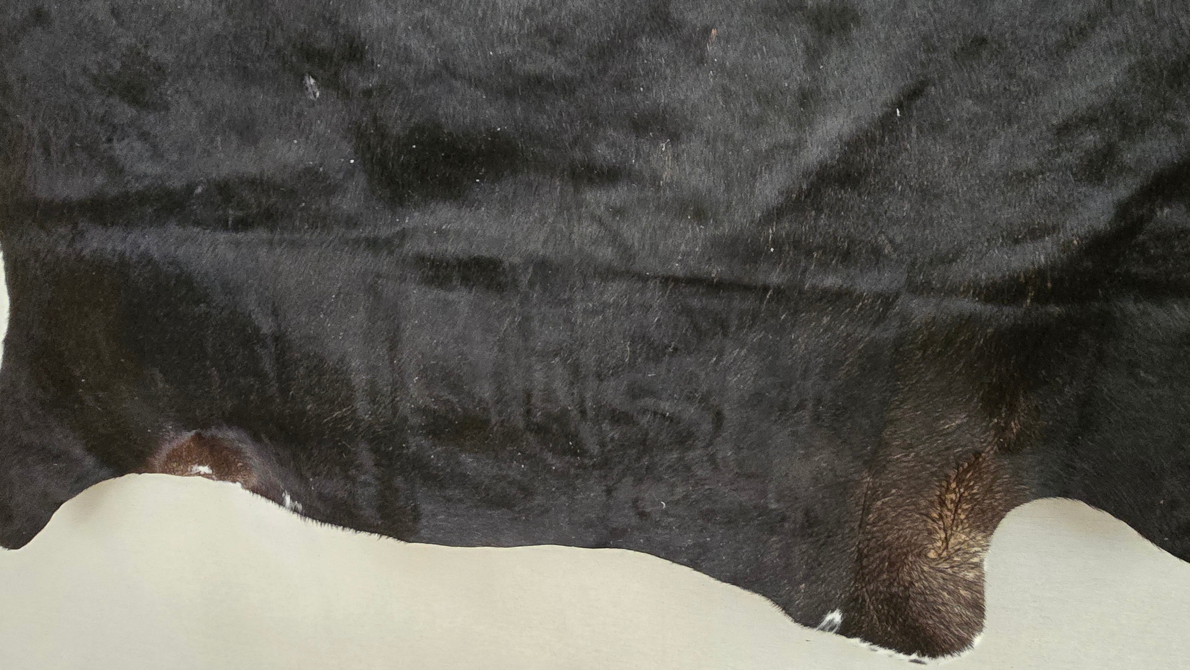 Eccentric Black Cowhide Handmade in Argentina