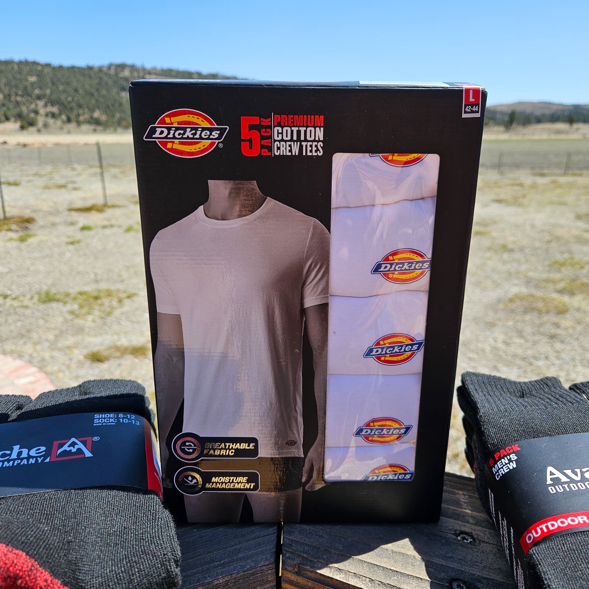 Dickie 100% Cotton T-shirt 6 Pack Box