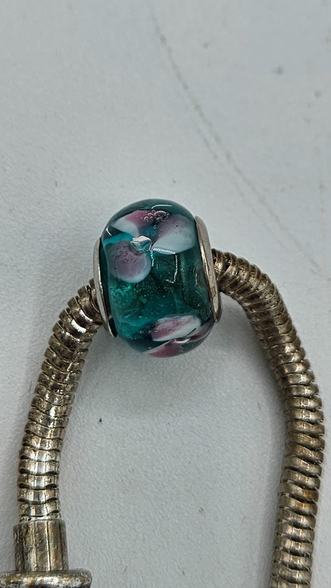 Pandora Style Silver Bracelet Gift for Mother