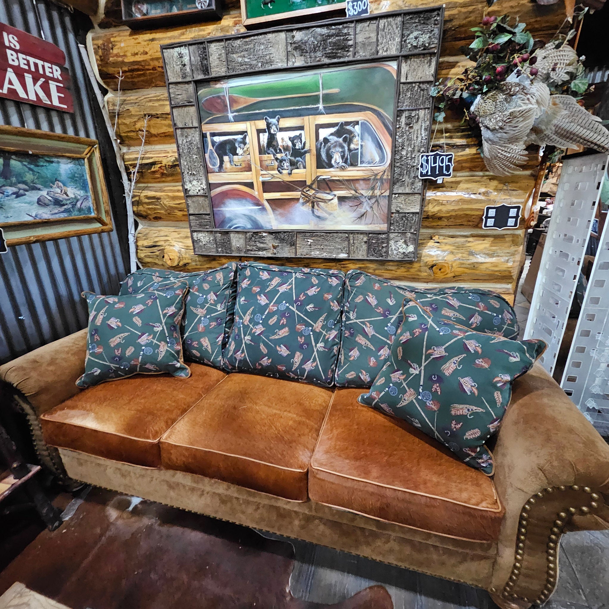 Stunning Couch with Interchangeable Cushion Designs