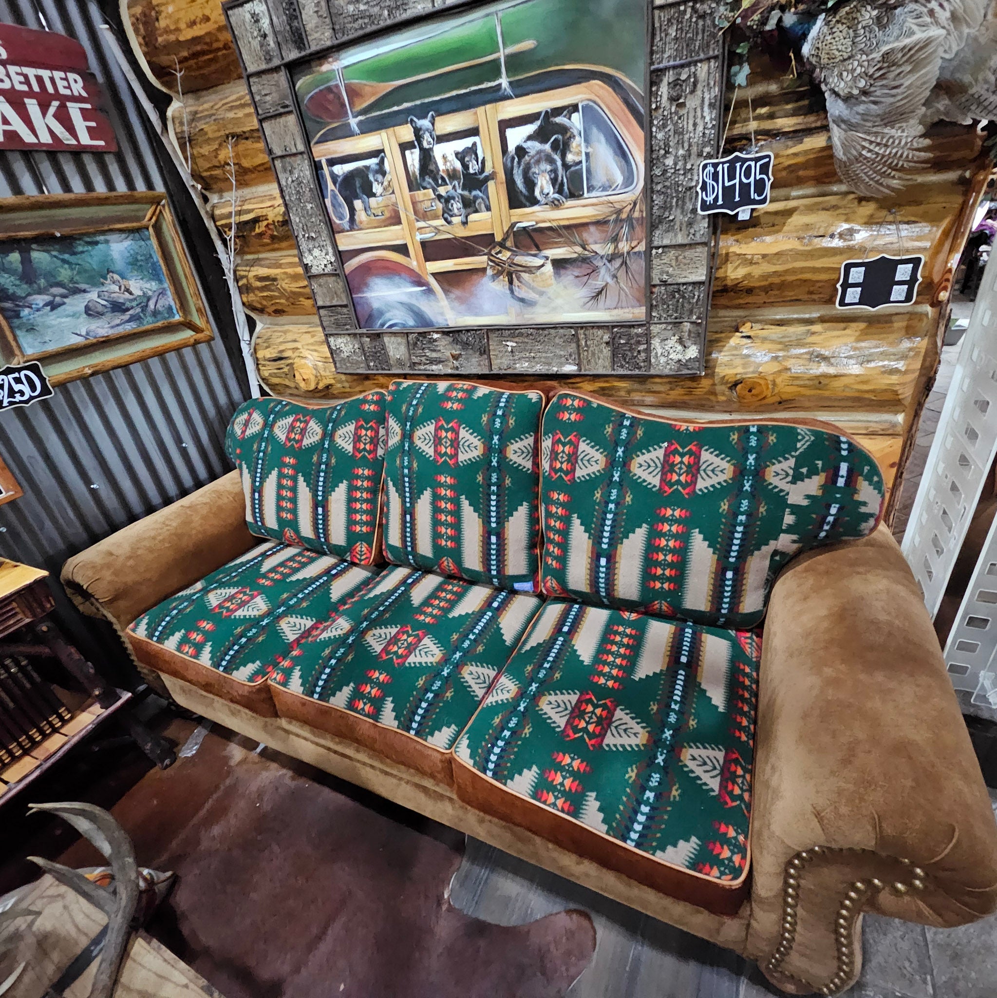 Stunning Couch with Interchangeable Cushion Designs