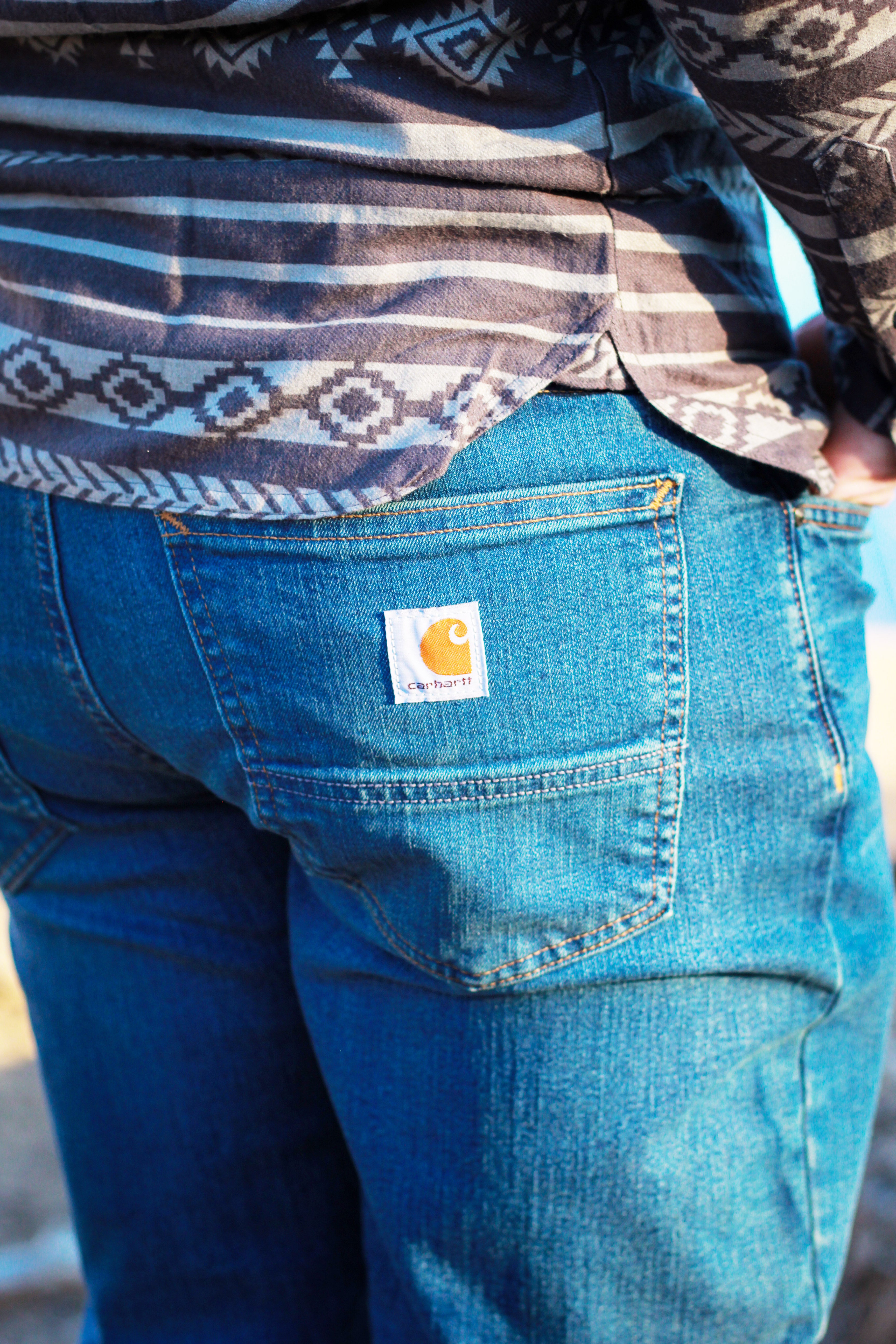 Carhartt Force Relaxed Fit Low Rise 5-Pocket Jeans