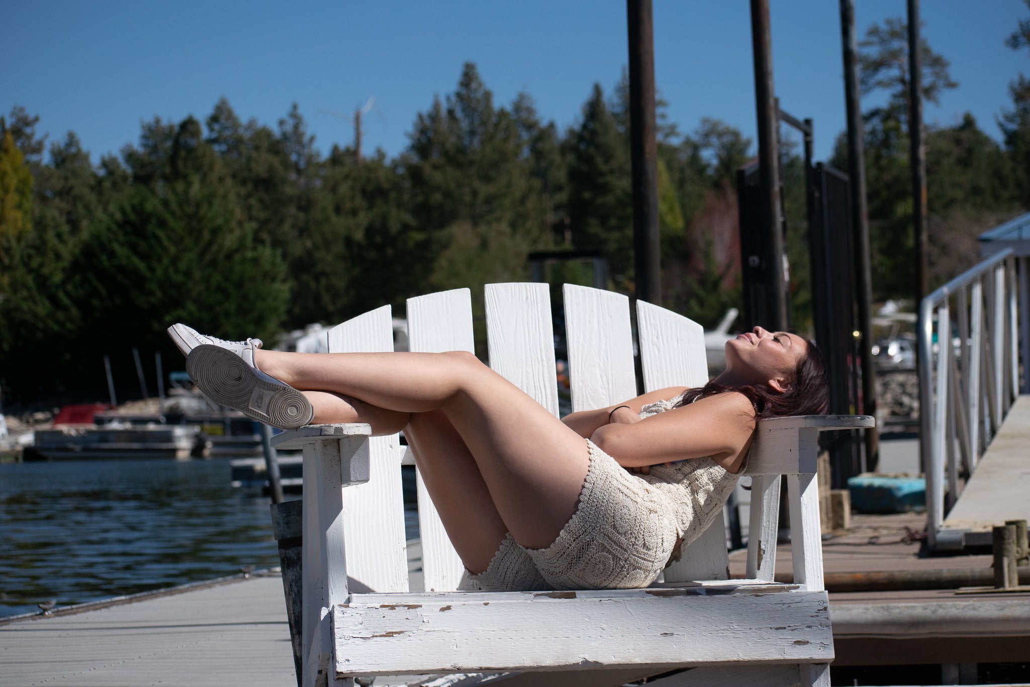 Rebellion Crochet Matching Shirt and Short Set Size L