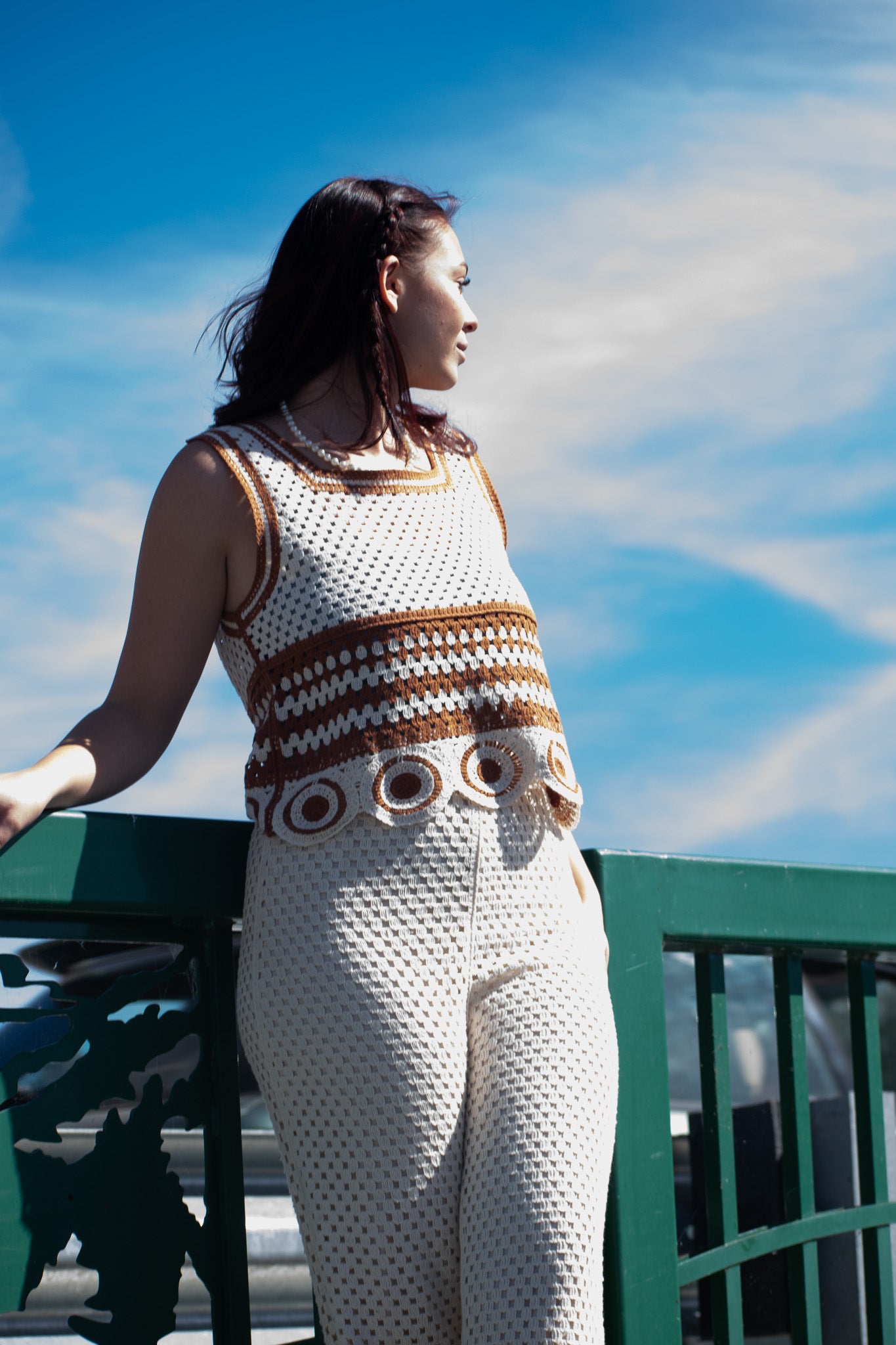 Ultra Pink Brand Crochet Matching Set