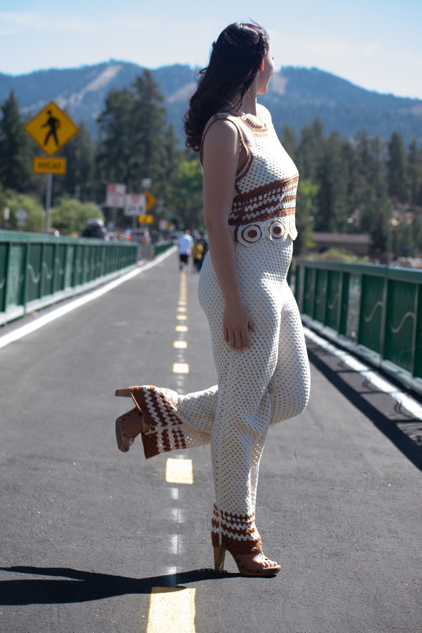 Ultra Pink Brand Crochet Matching Set