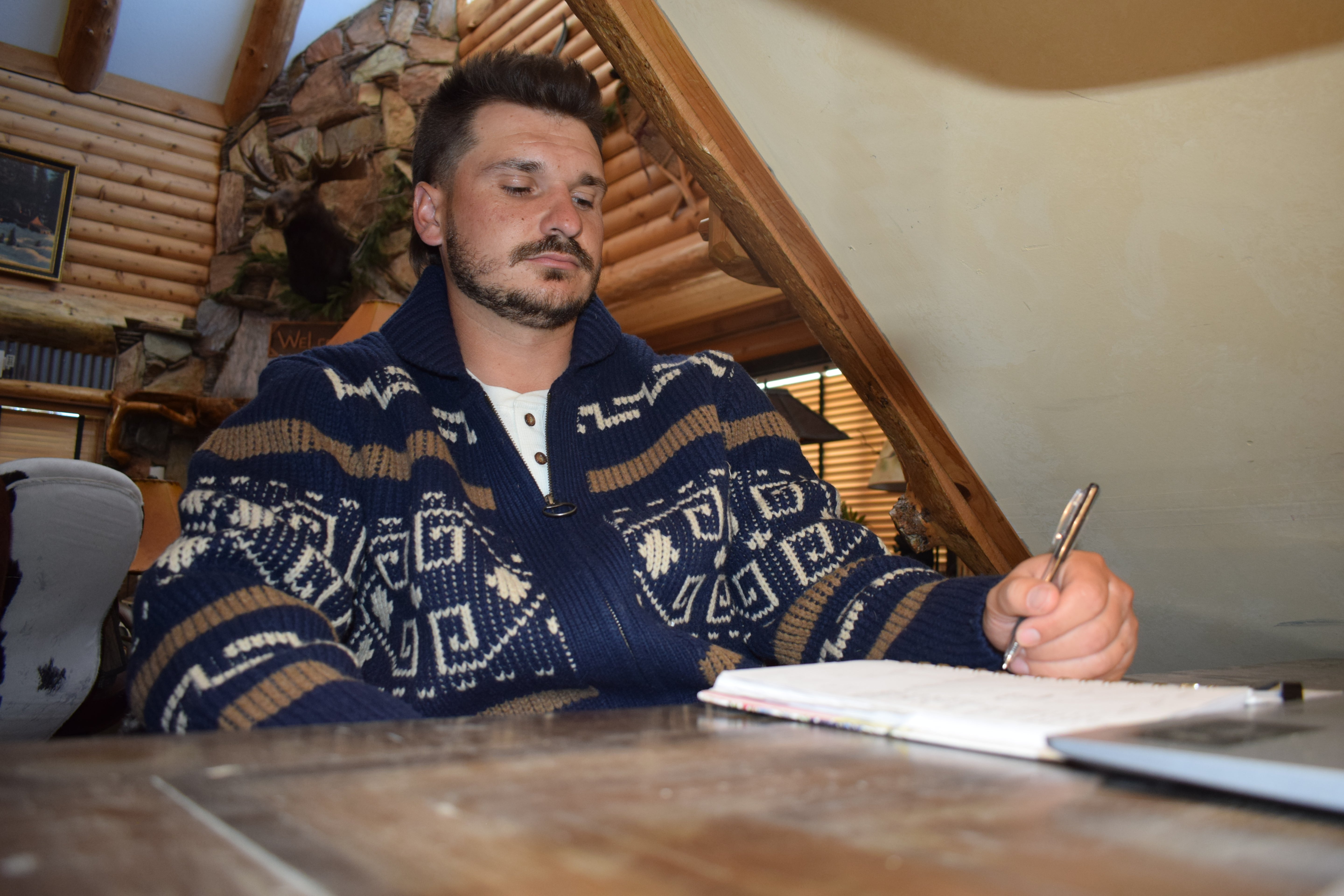 Pendelton Original Westerly Navy/ Brown Coat