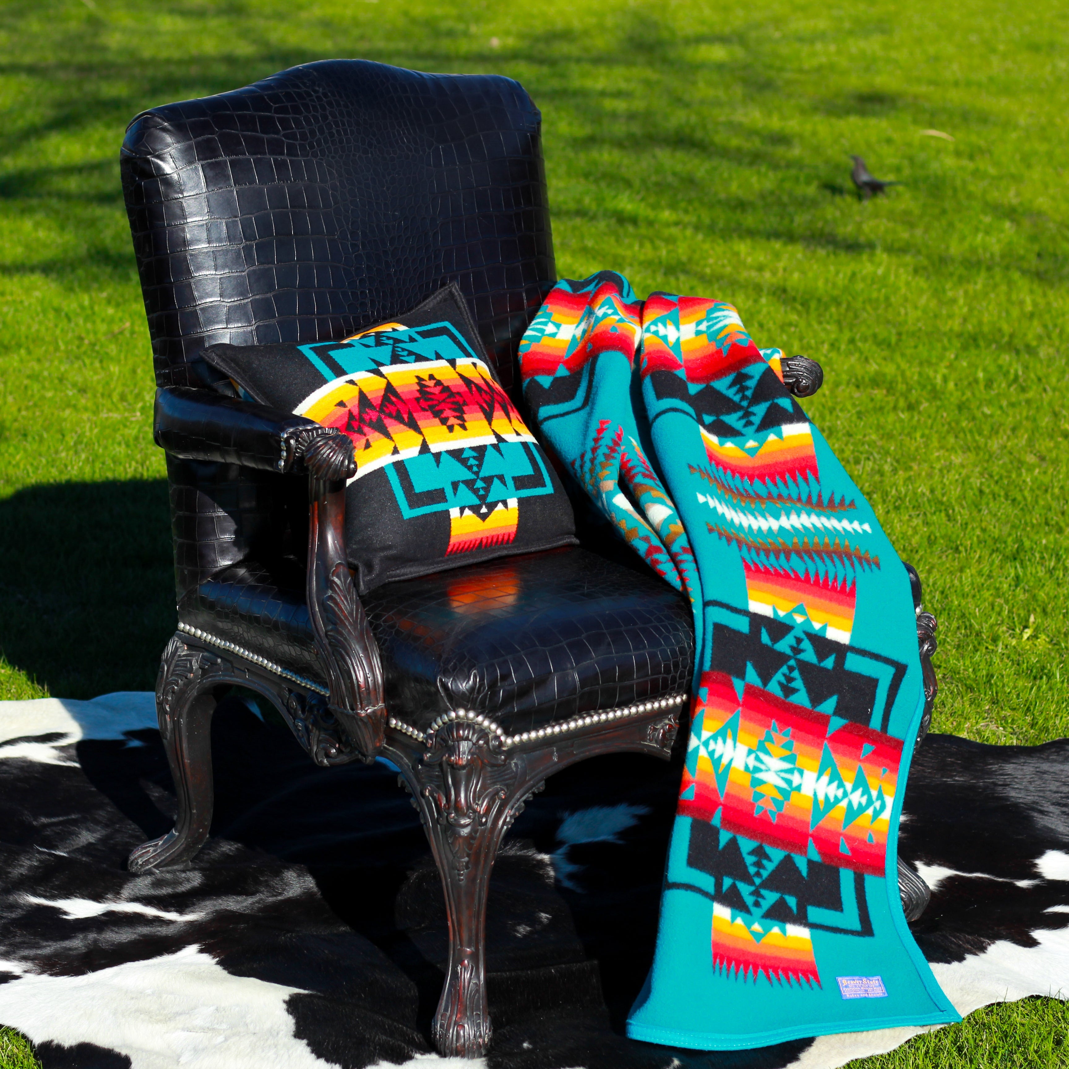 Ralph Lauren Cliveden Carved Chair Upholstered with Black Alligator Leather