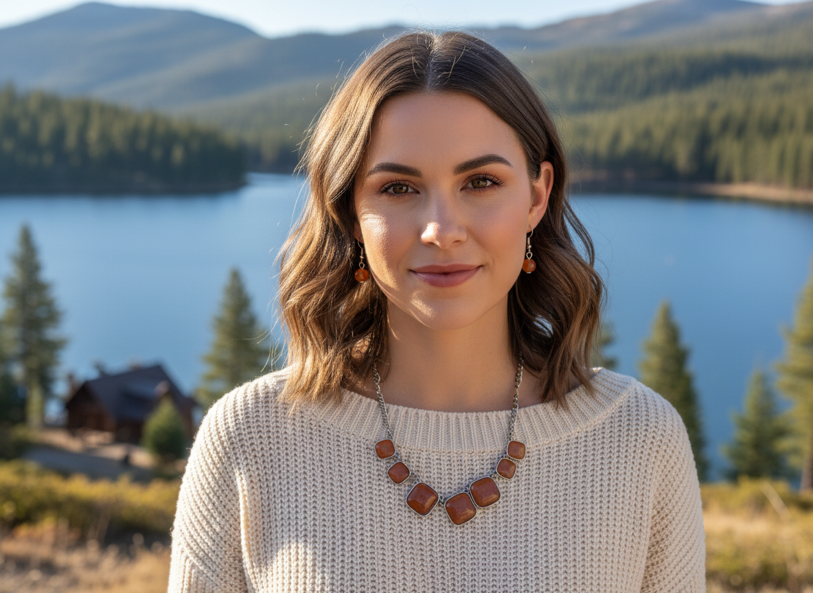 Aura Allure Paparazzi Accessory Necklace And Earring Set