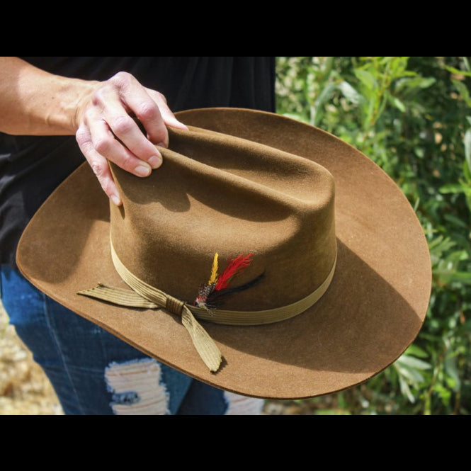 Stetson Felt Cowboy Hat Size 7 1/8