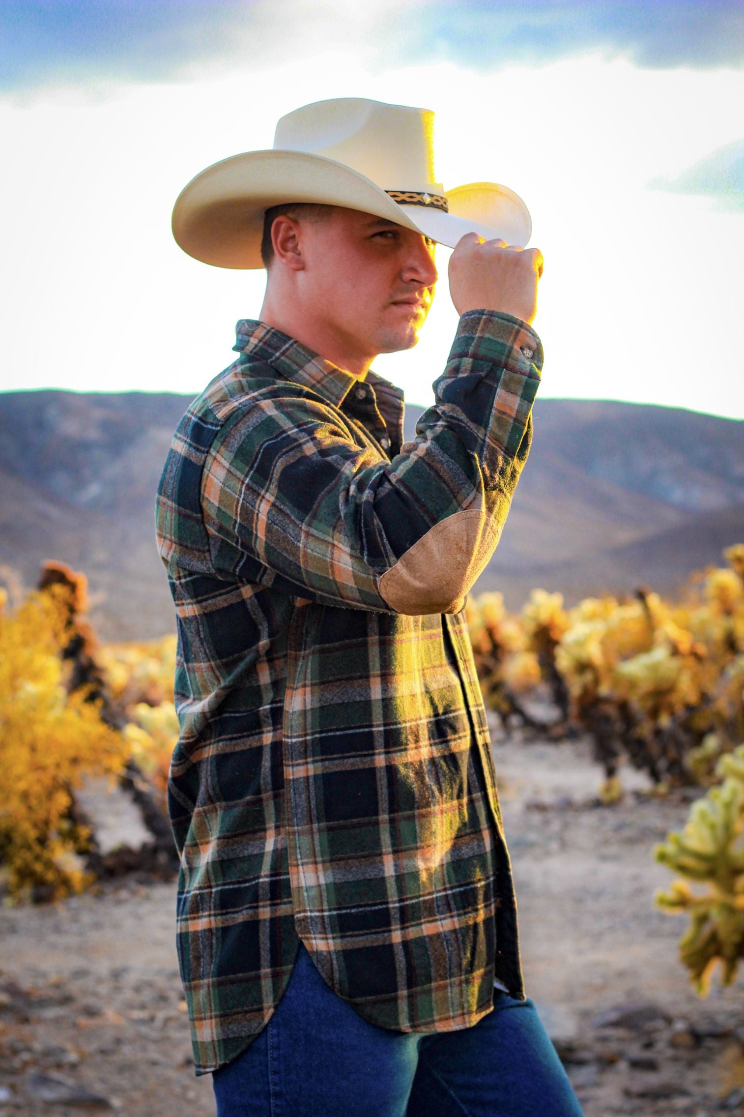 Off-White Cowboy Hat Made in Mexico