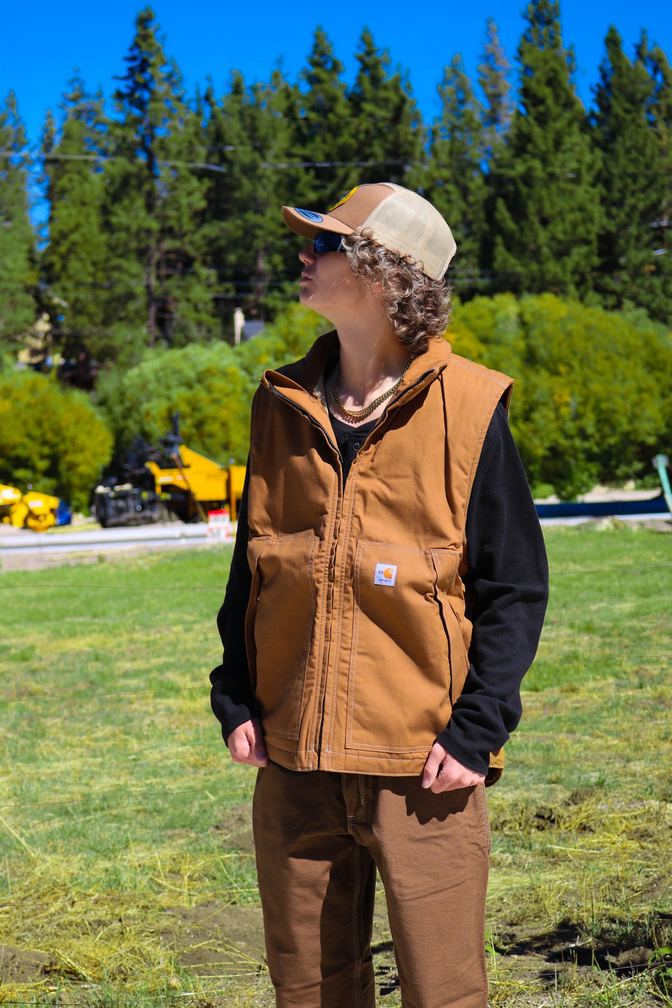 Carhartt Men's Flame-Resistant Quick Duck Vest