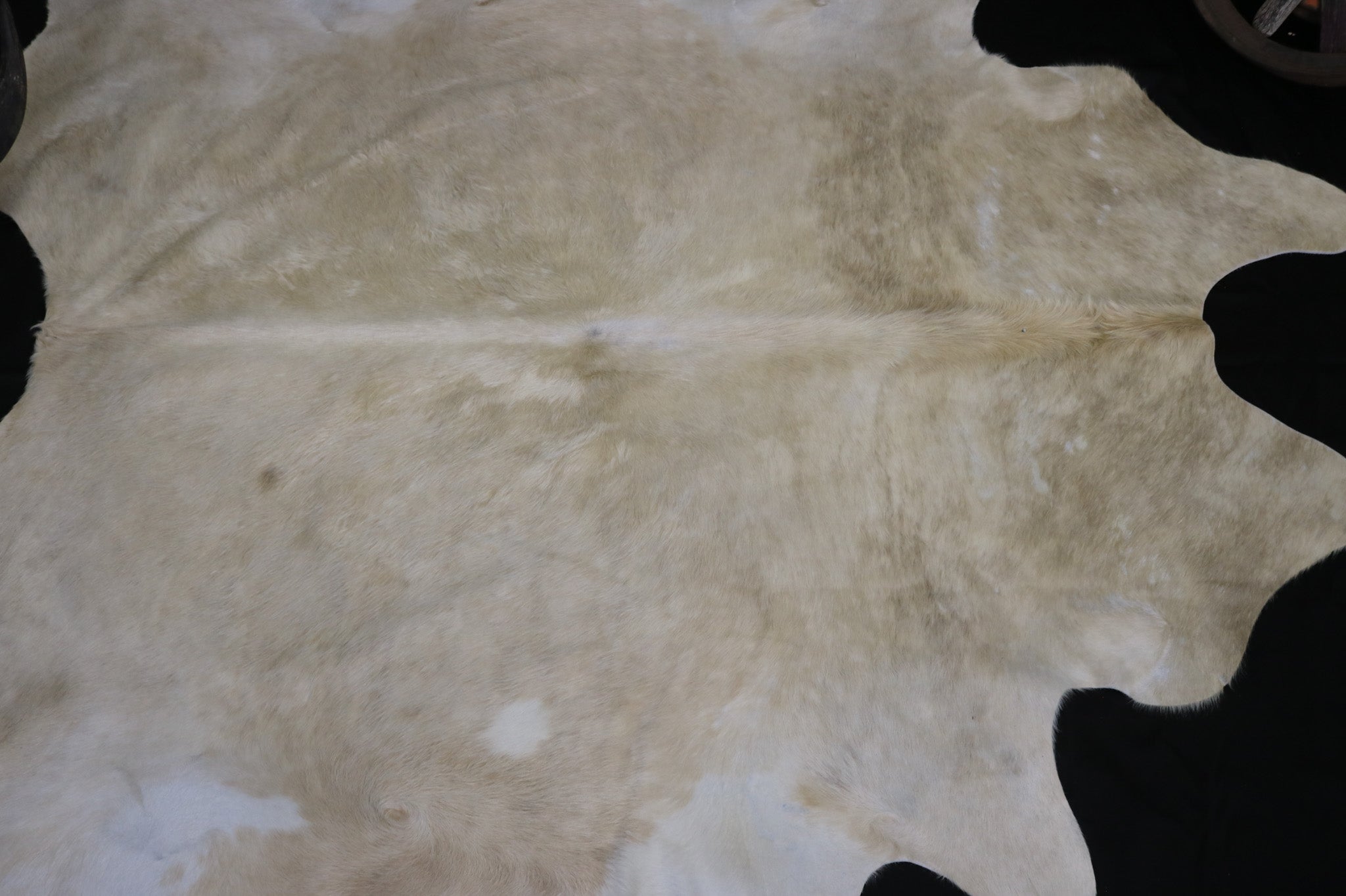 Eccentric White Cowhide Handcrafted in Brazil