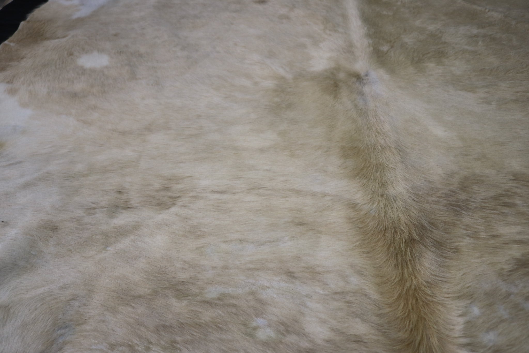 Eccentric White Cowhide Handcrafted in Brazil