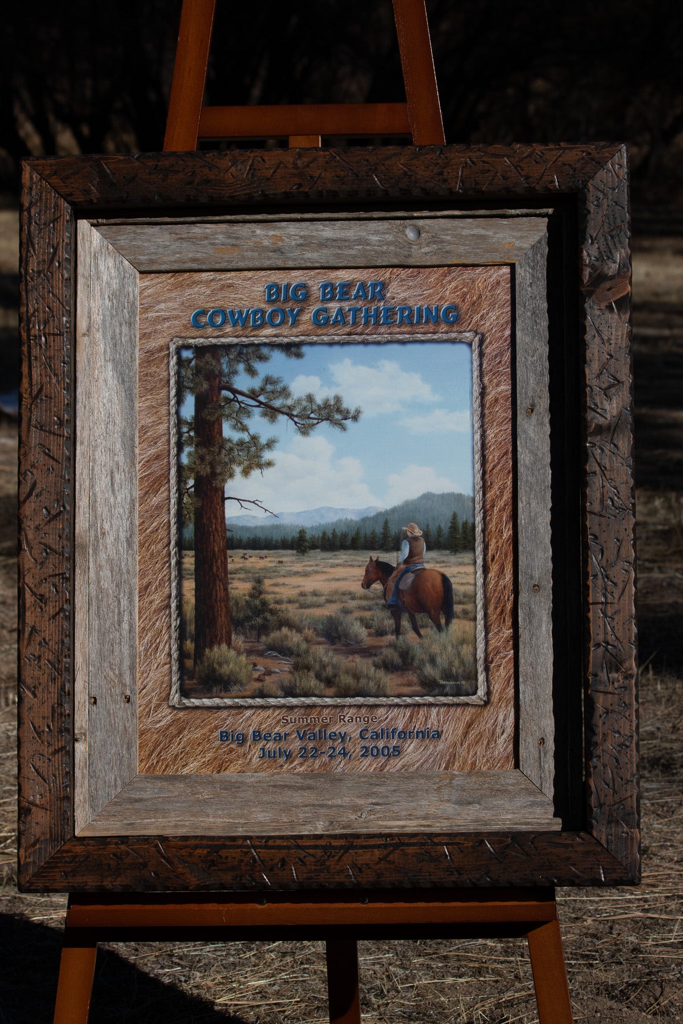 Big Bear Cowboy Gathering Print