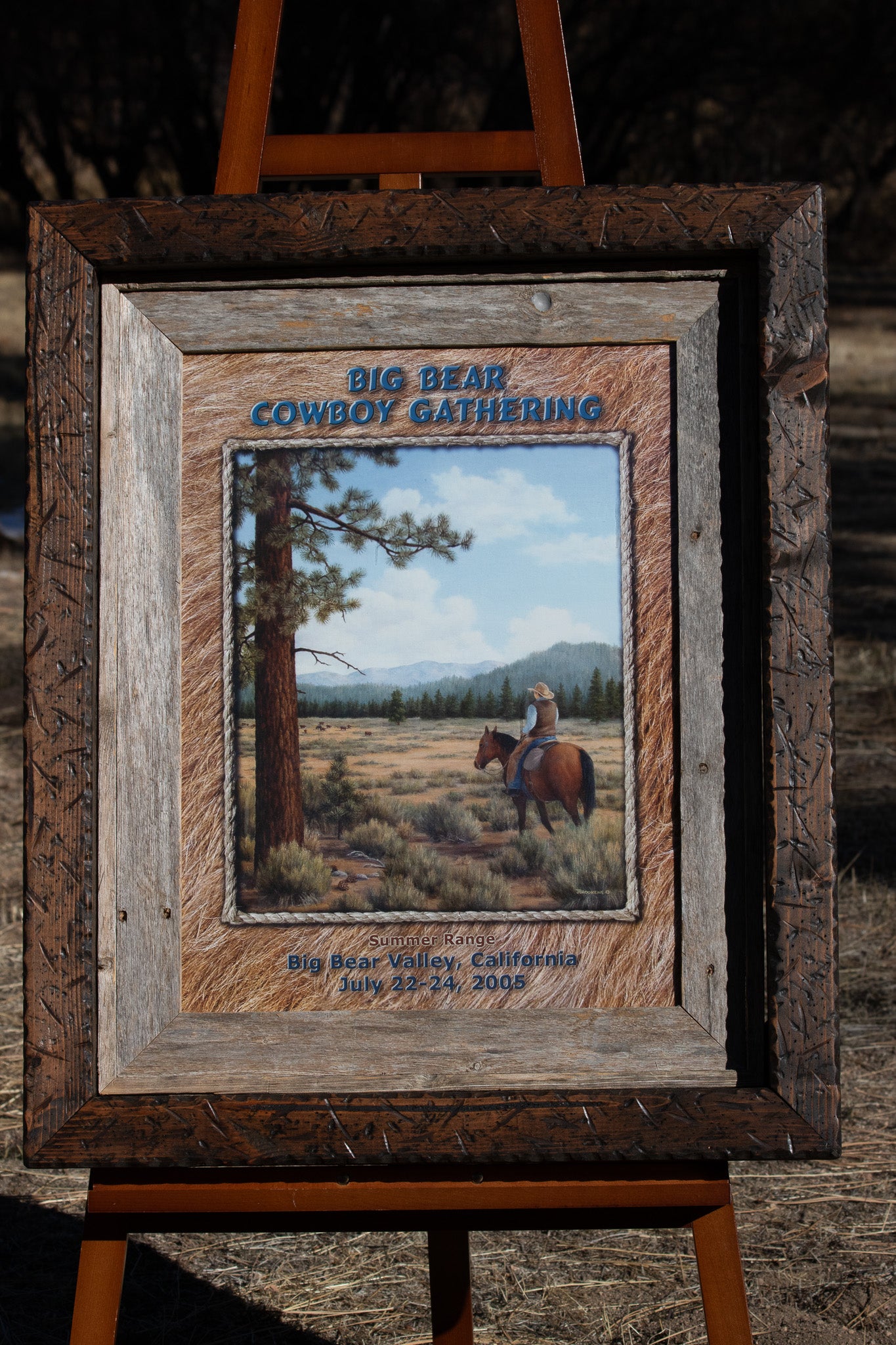 Big Bear Cowboy Gathering Print