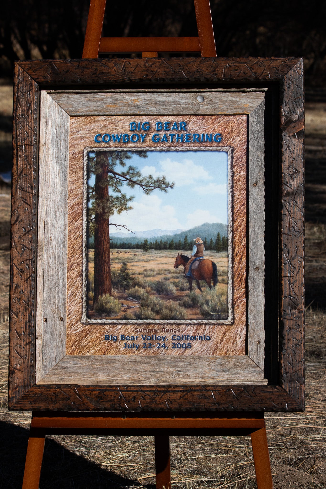 Big Bear Cowboy Gathering Print