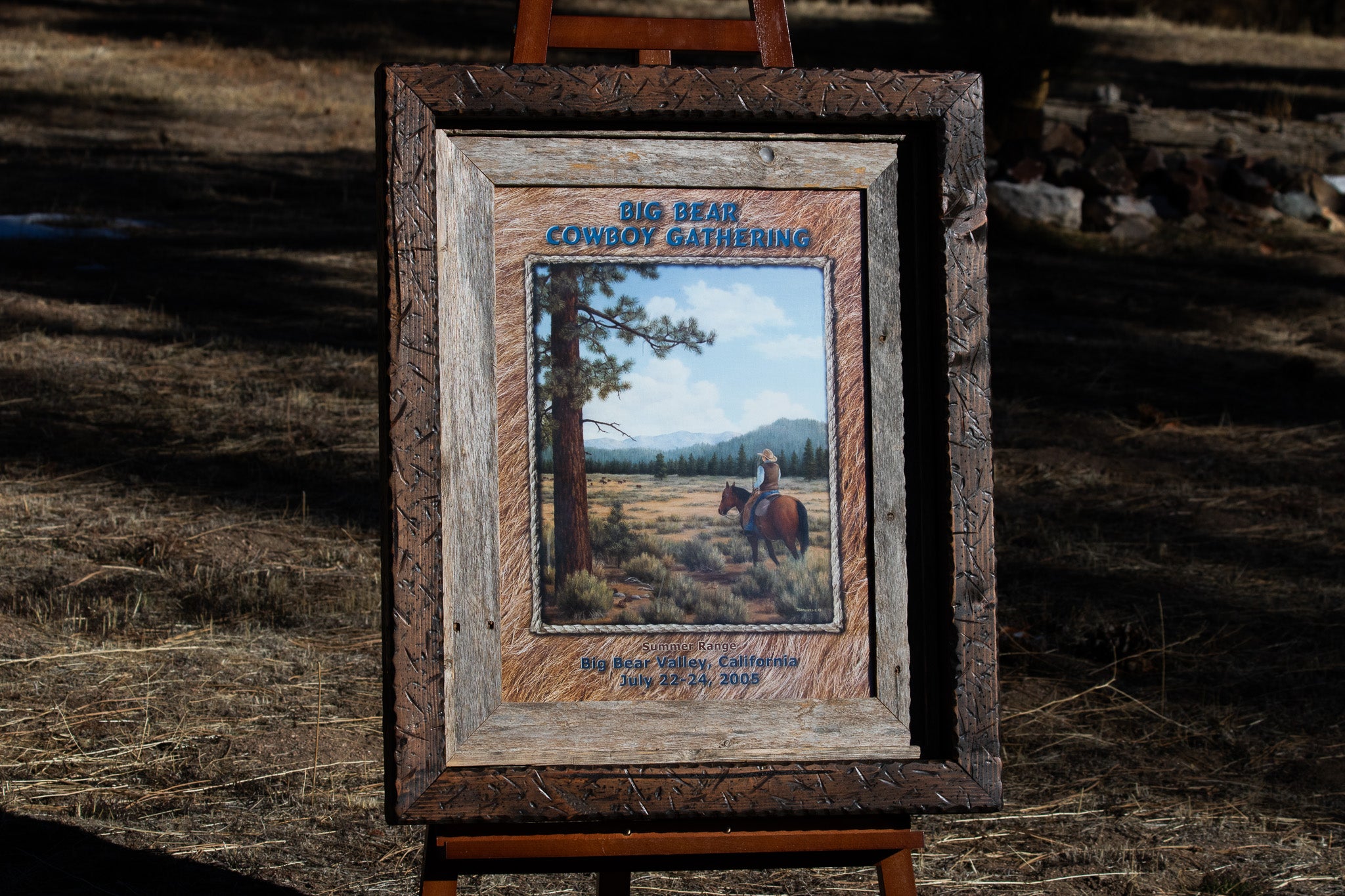 Big Bear Cowboy Gathering Print