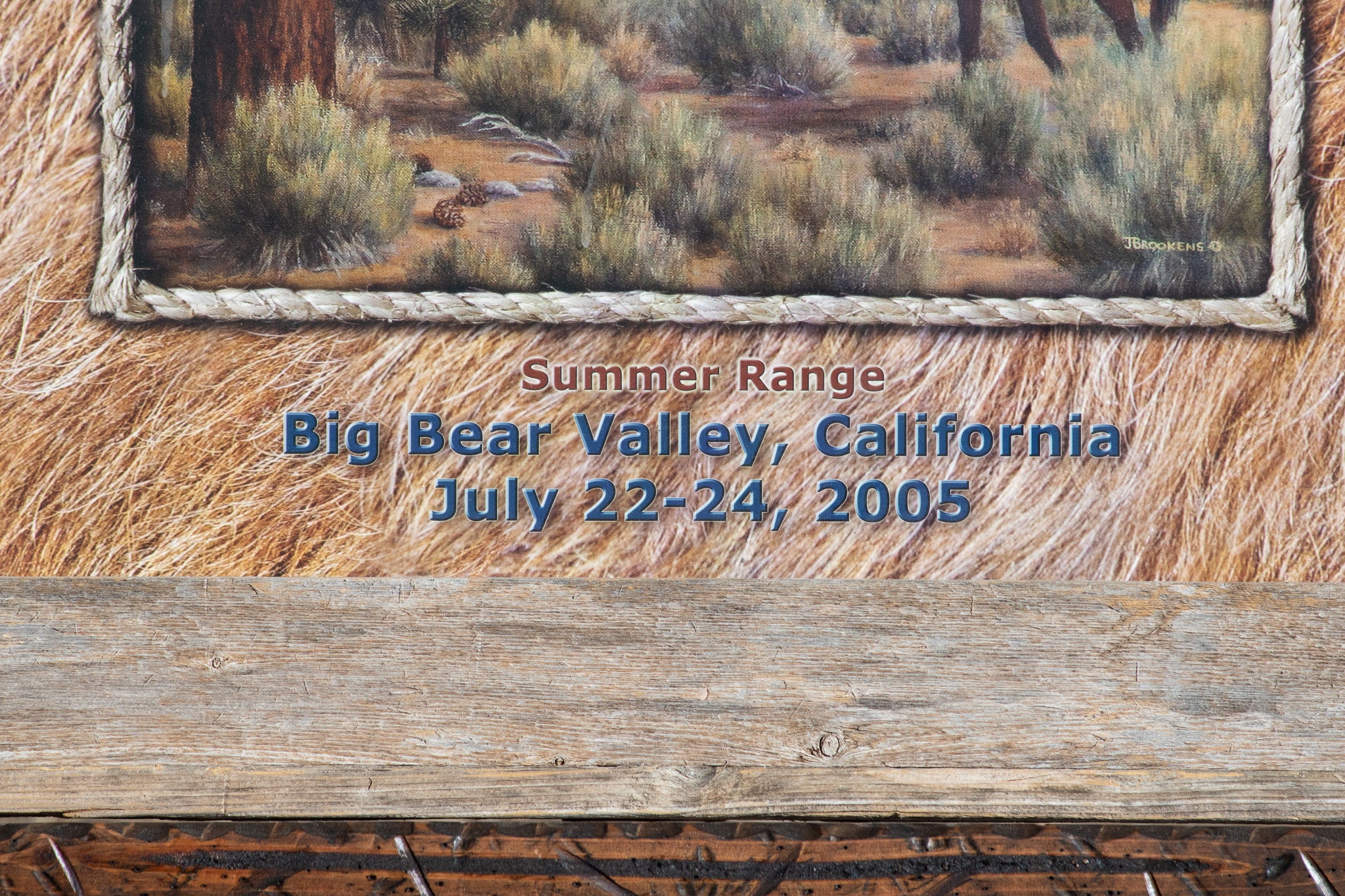 Big Bear Cowboy Gathering Print