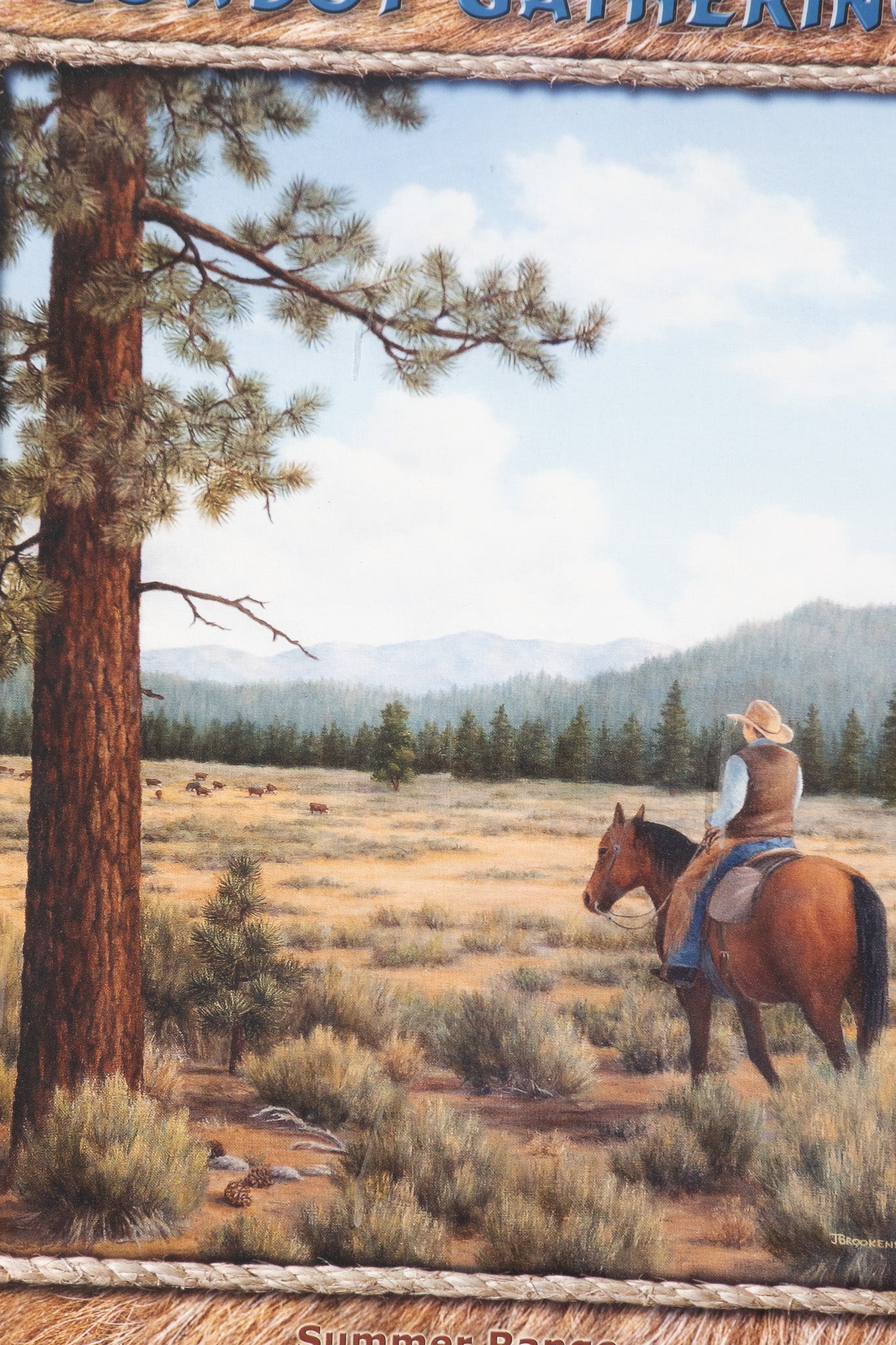 Big Bear Cowboy Gathering Print