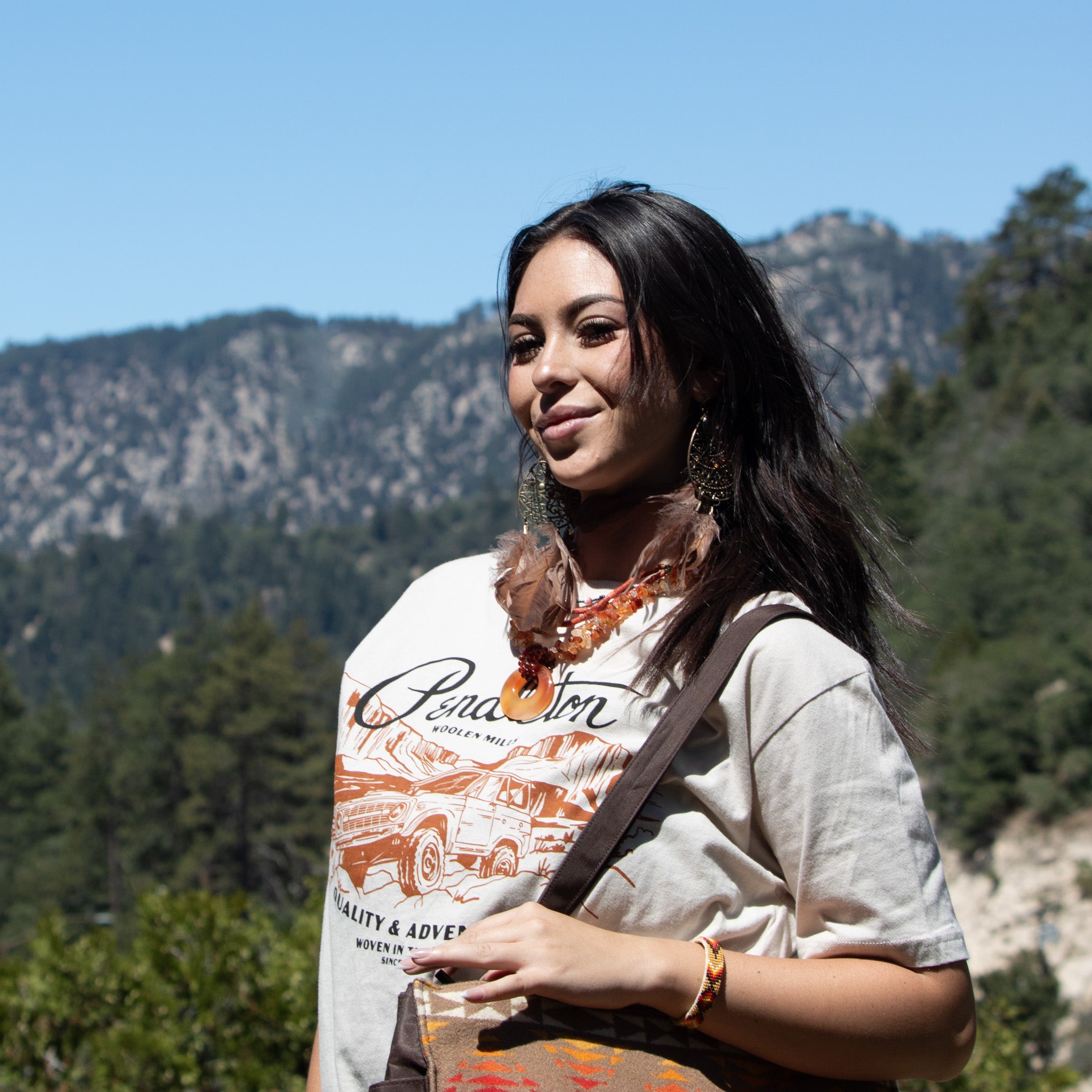 Beautiful Natural Carnelian Agate Stone Beaded Necklace
