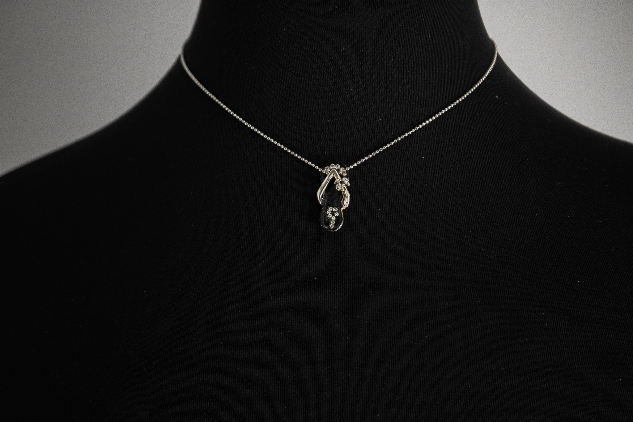 Palm Tree Sandal Necklace