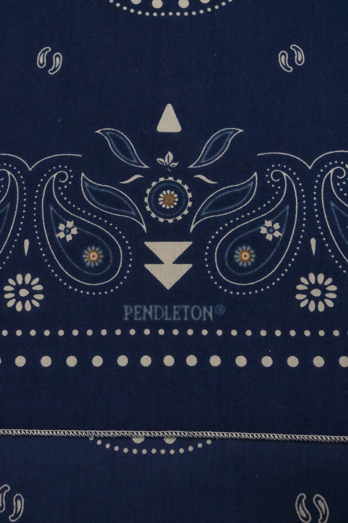 Dark Blue Pendleton Cowboy Bandana