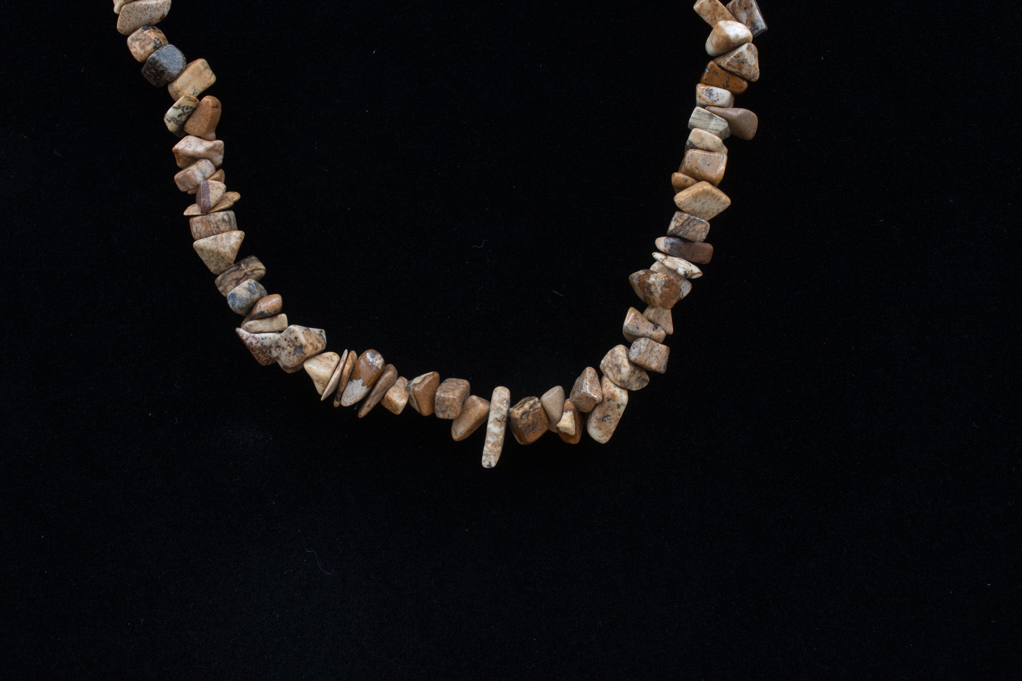 Landscape Jasper Stone Necklace