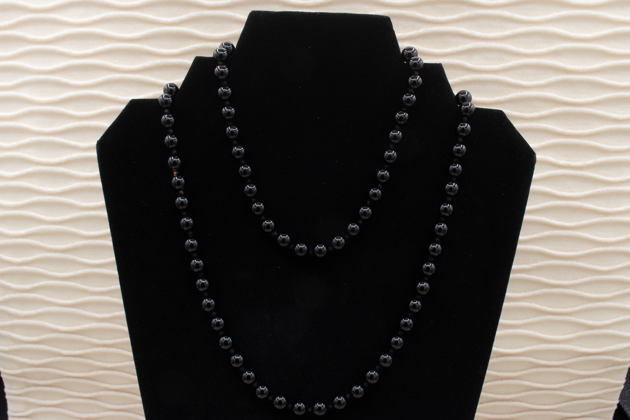 Healing Crystal Obsidian Bead 16" Necklace