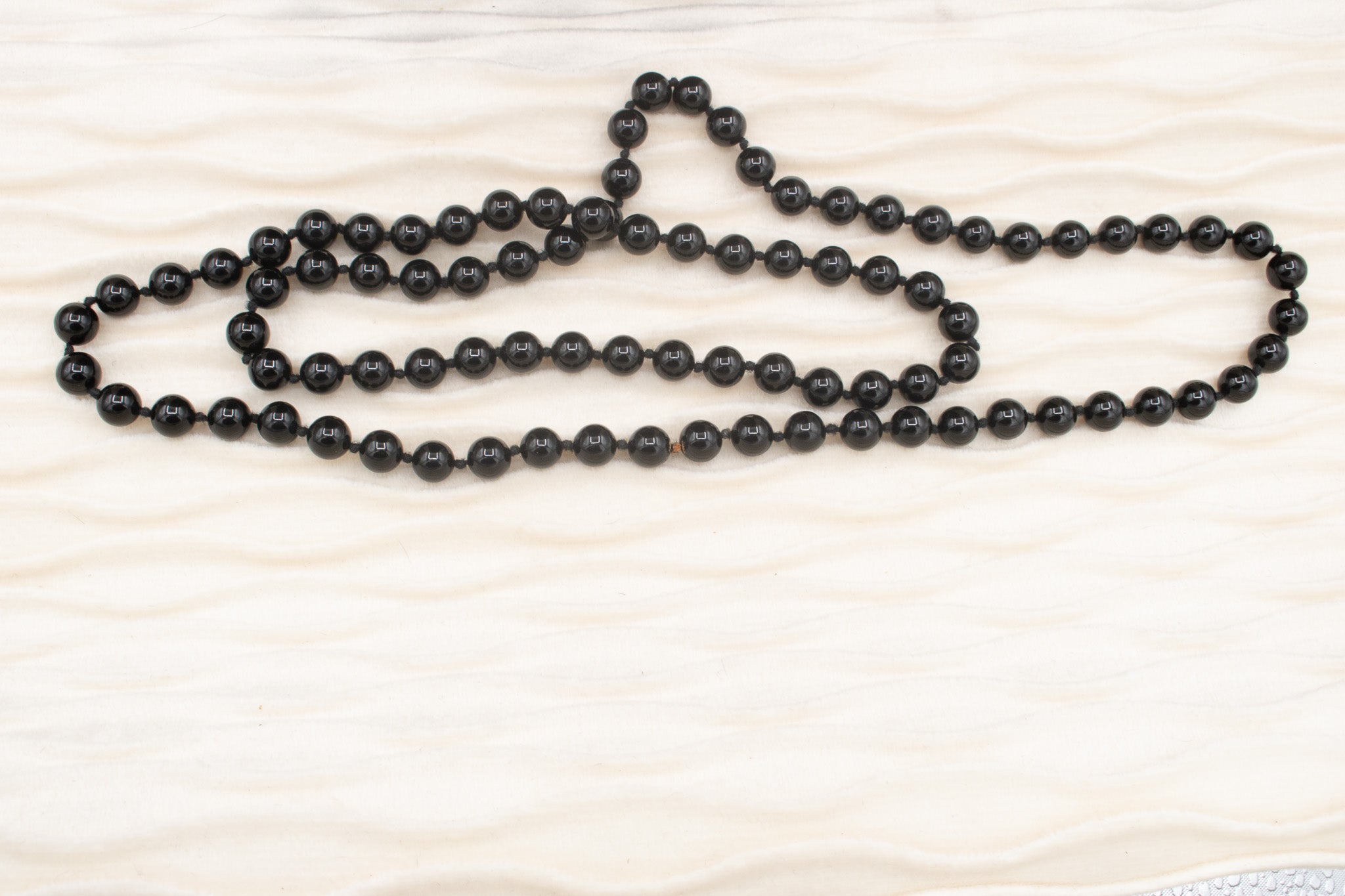 Healing Crystal Obsidian Bead 16" Necklace