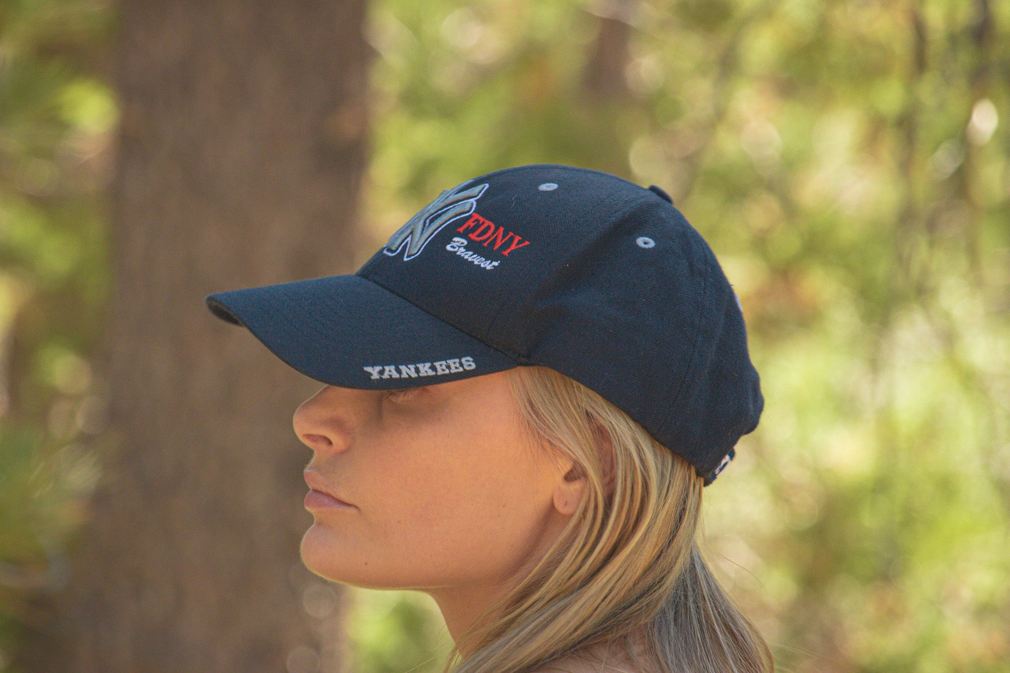 Genuine Yankees Merchandise & NYPD supporter Baseball Cap color: Navy Blue