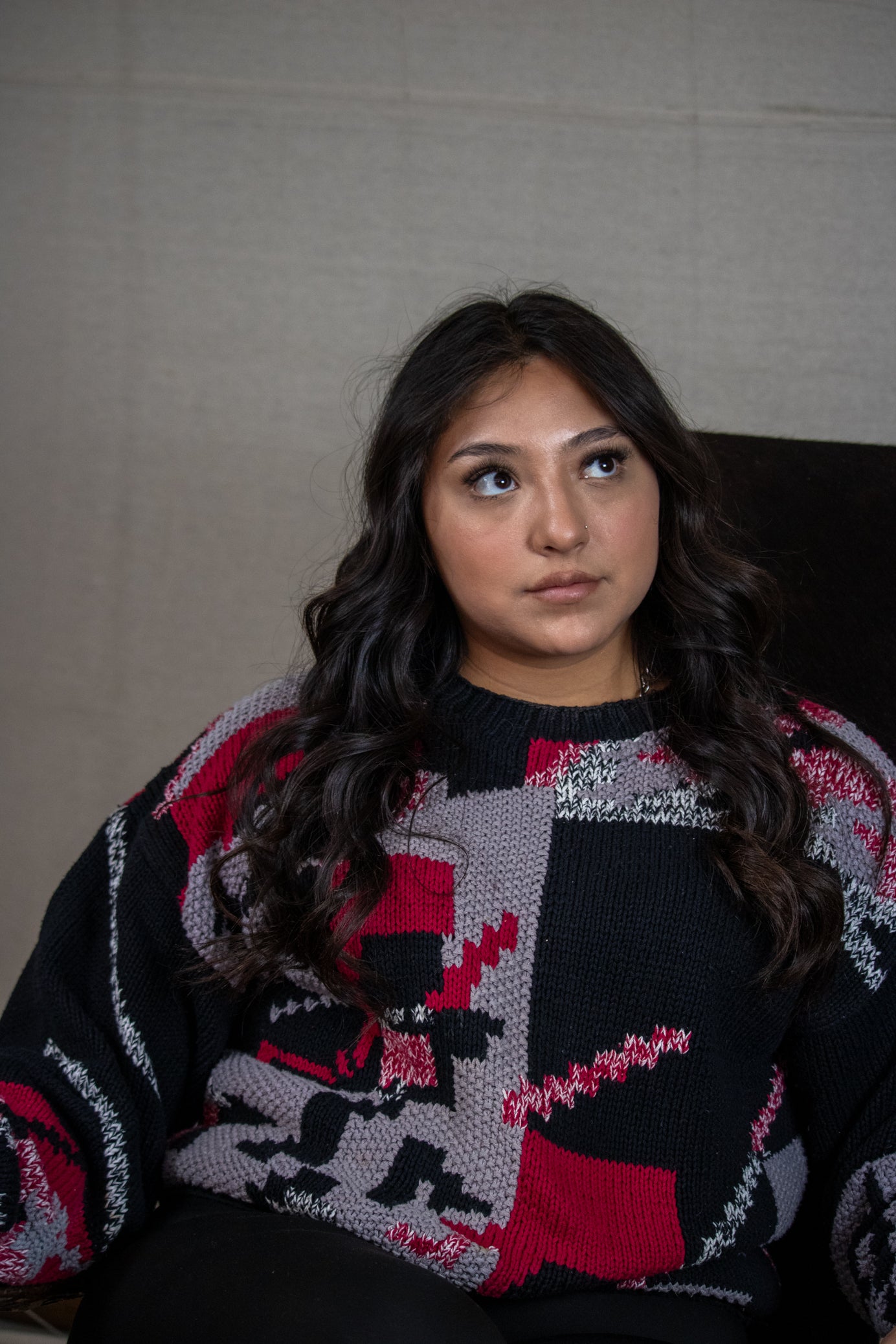 Hand Knitted Pierre Cardin Sweater Size M