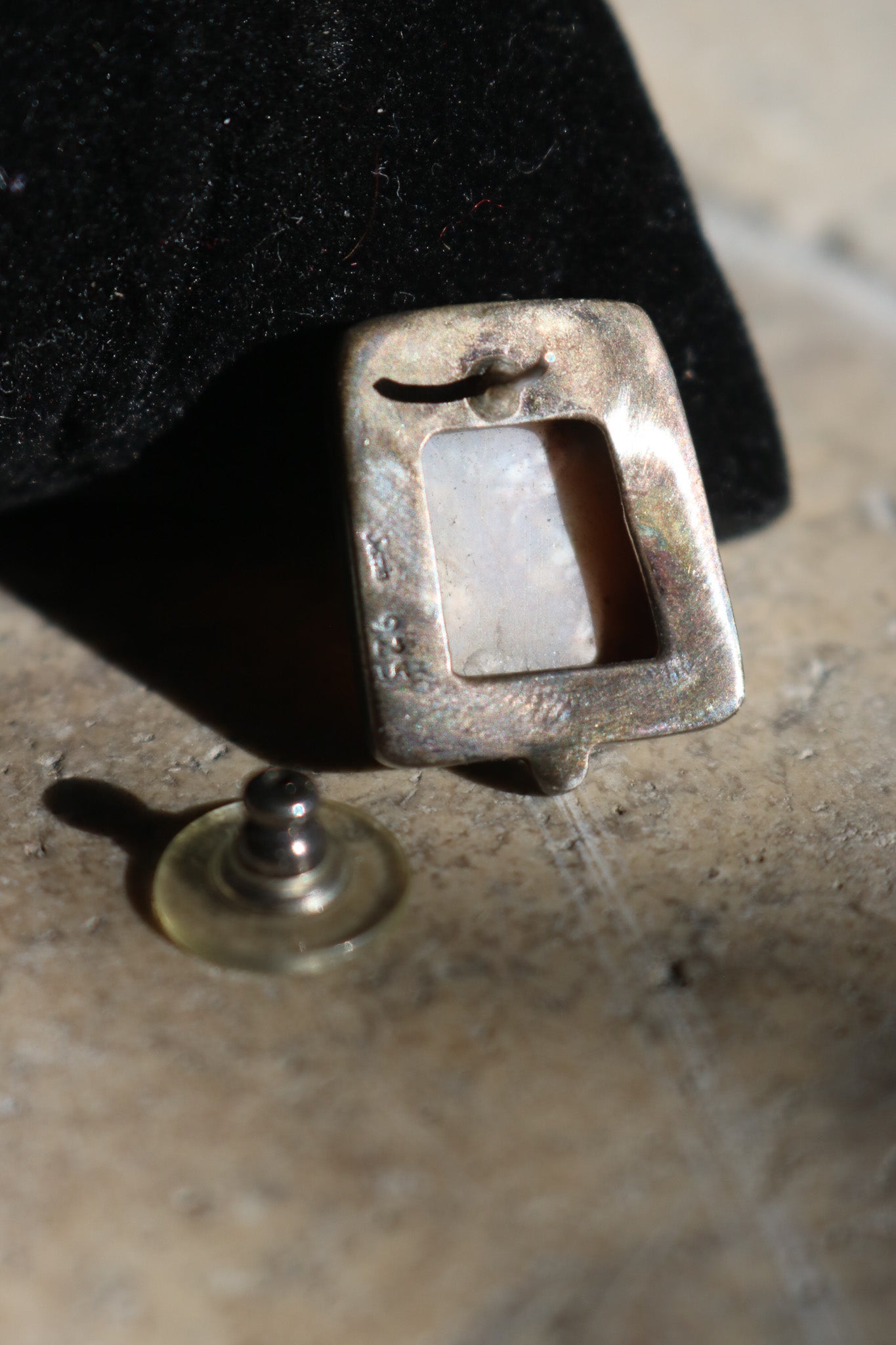 Sarda Flower Aaget Stud Earrings