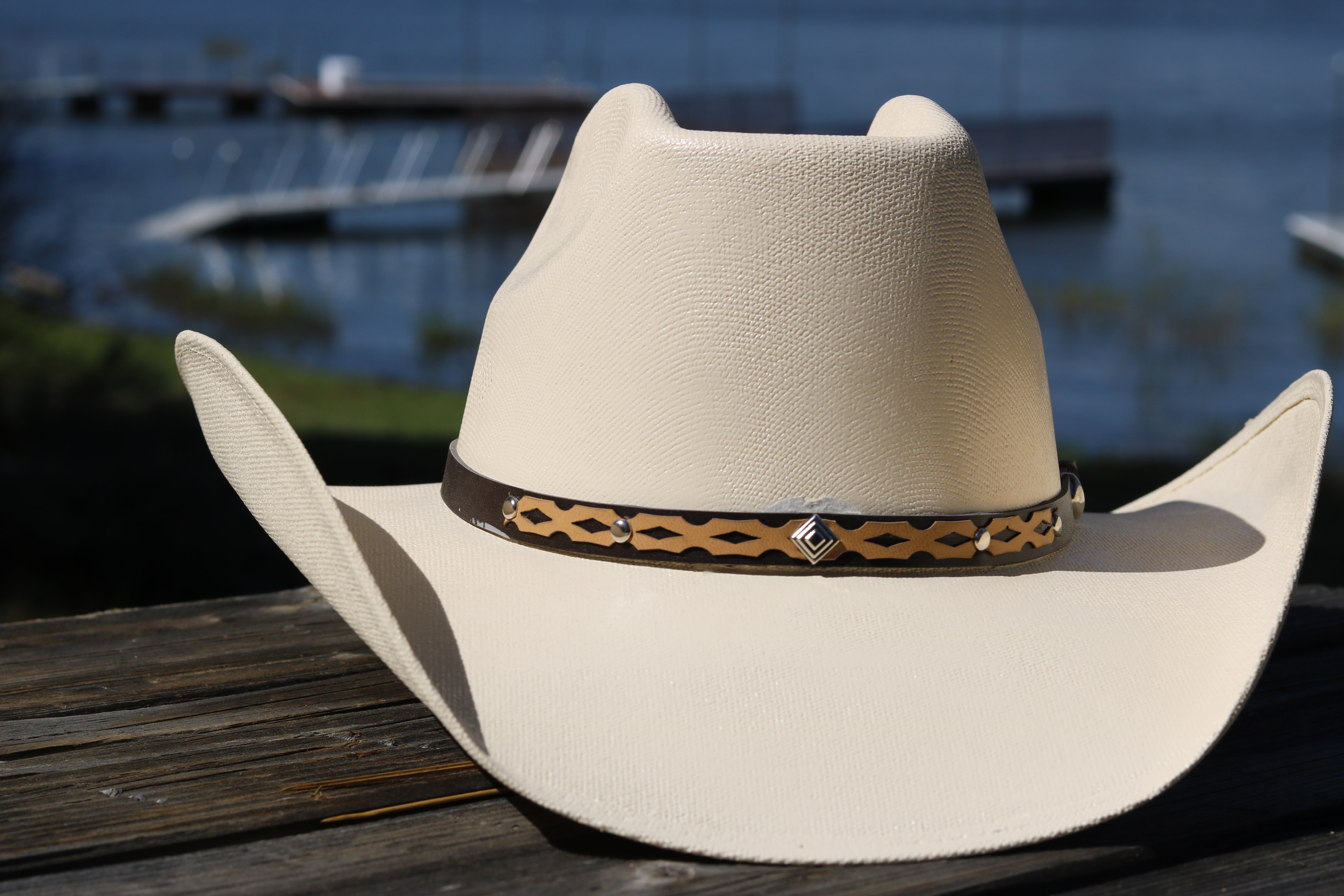 Off-White Cowboy Hat Made in Mexico
