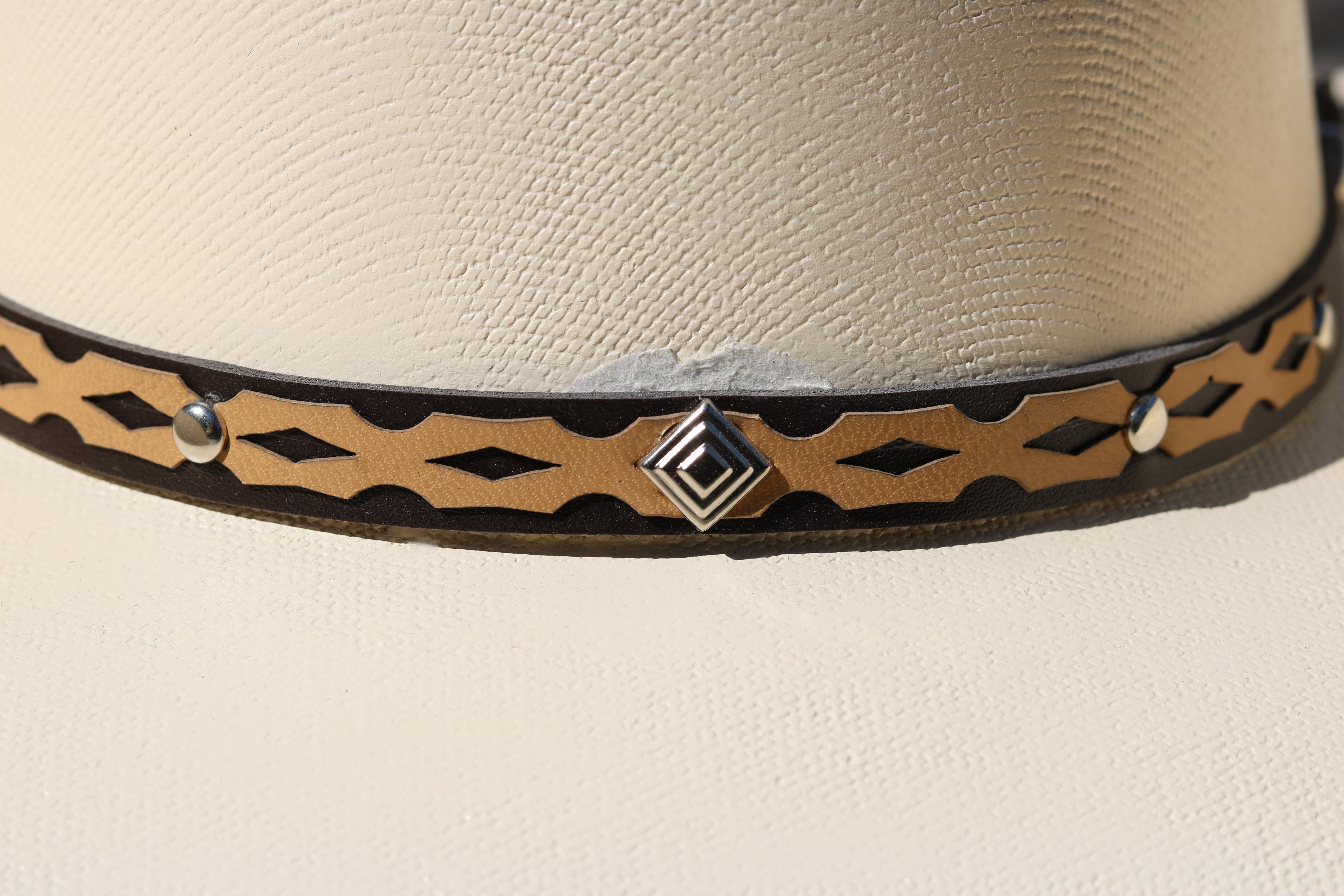 Off-White Cowboy Hat Made in Mexico